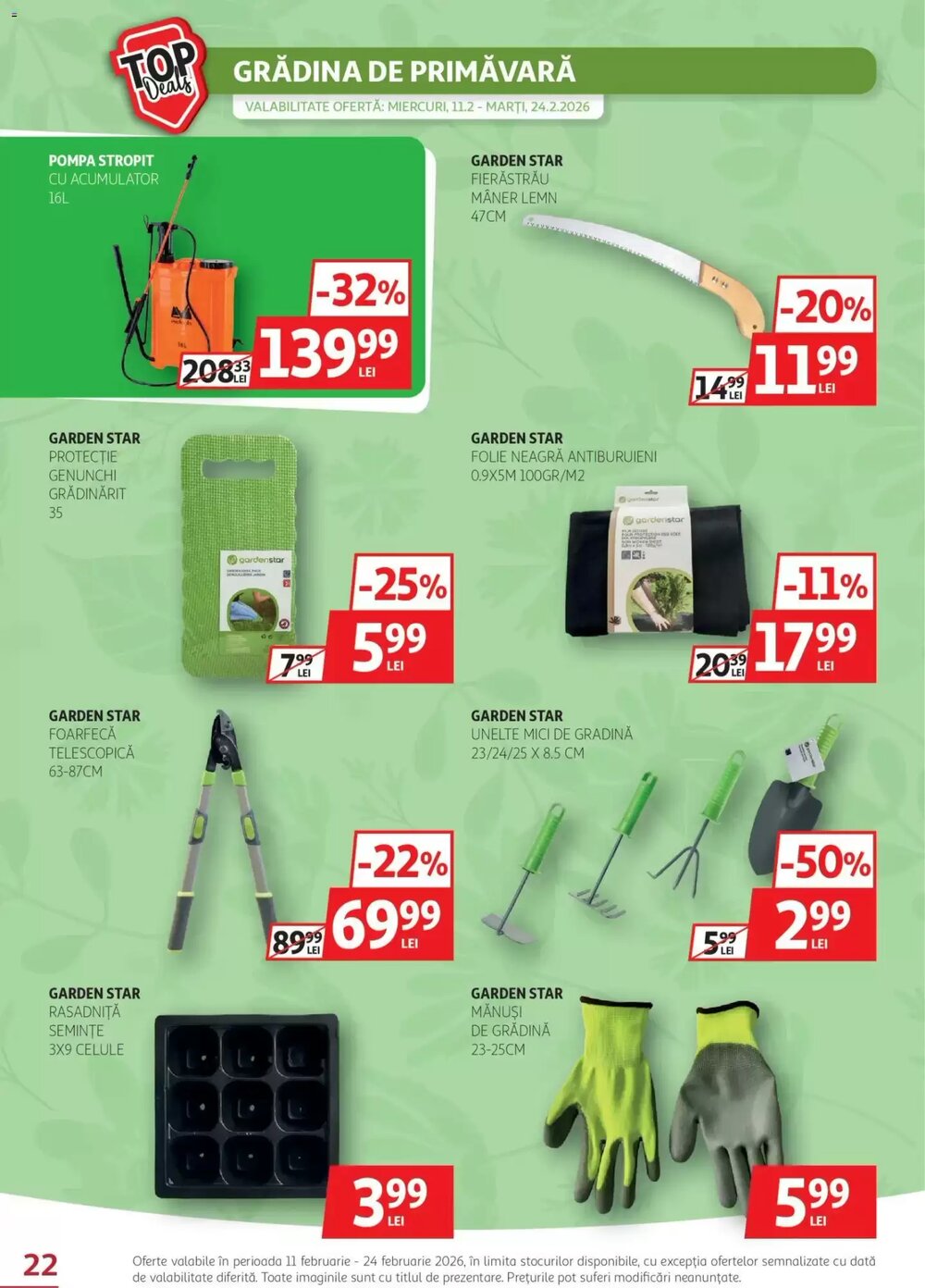 Catalogul cu oferte Auchan valabil de la 11.02.2026 - Pagina 22.