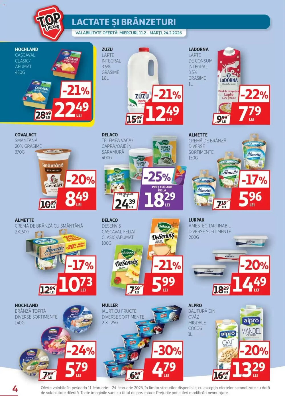 Catalogul cu oferte Auchan valabil de la 11.02.2026 - Pagina 4.