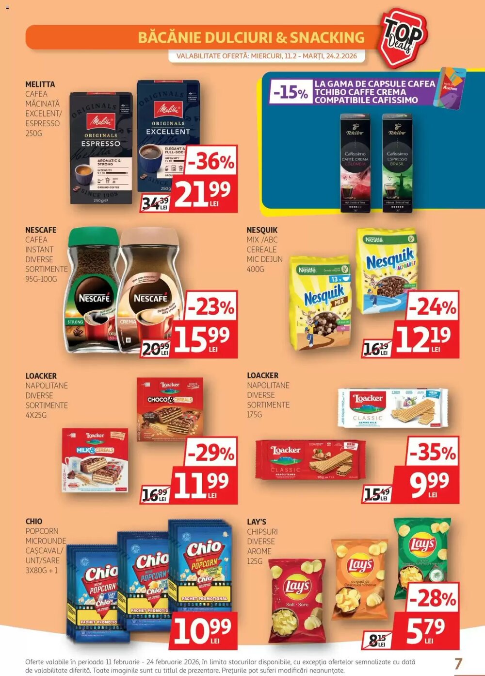 Catalogul cu oferte Auchan valabil de la 11.02.2026 - Pagina 7.