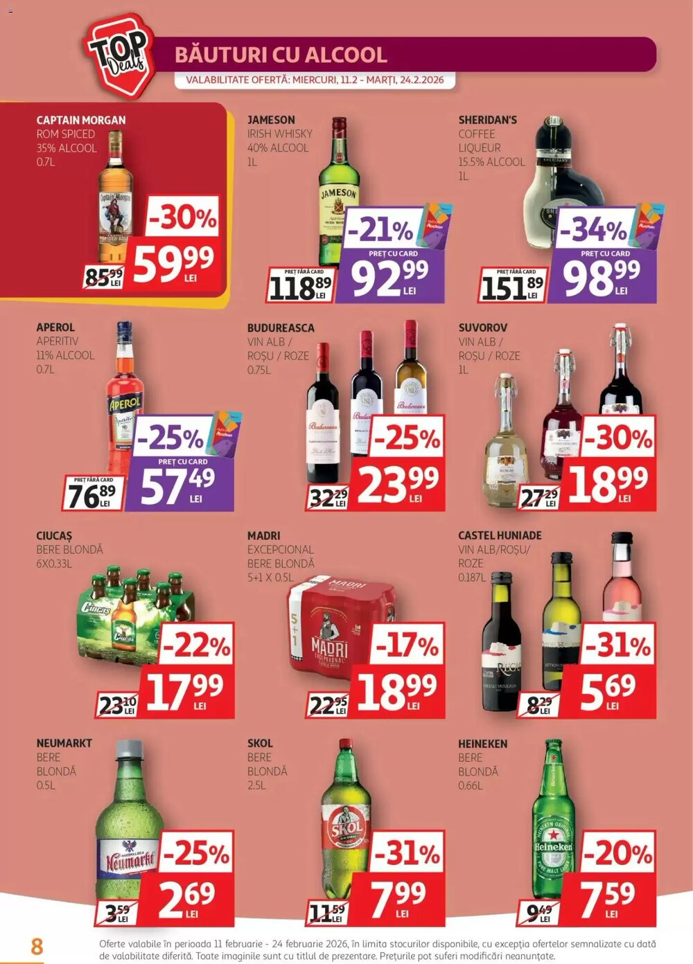 Catalogul cu oferte Auchan valabil de la 11.02.2026 - Pagina 8.