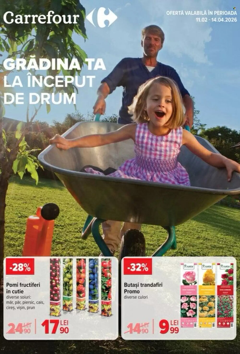 Catalogul cu oferte Carrefour valabil de la 11.02.2026 - Pagina 1.