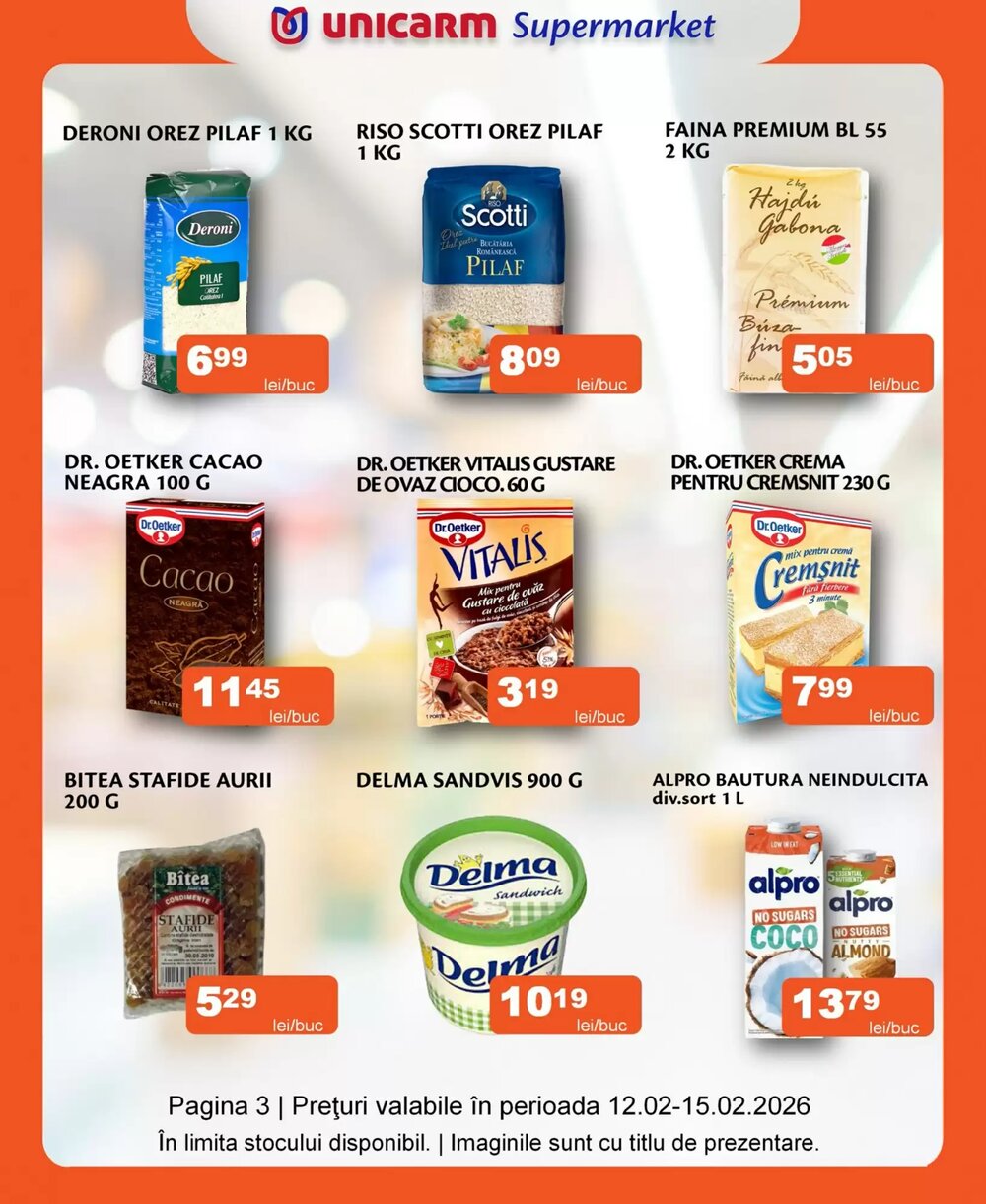 Catalogul cu oferte Unicarm valabil de la 12.02.2026 - Pagina 3.