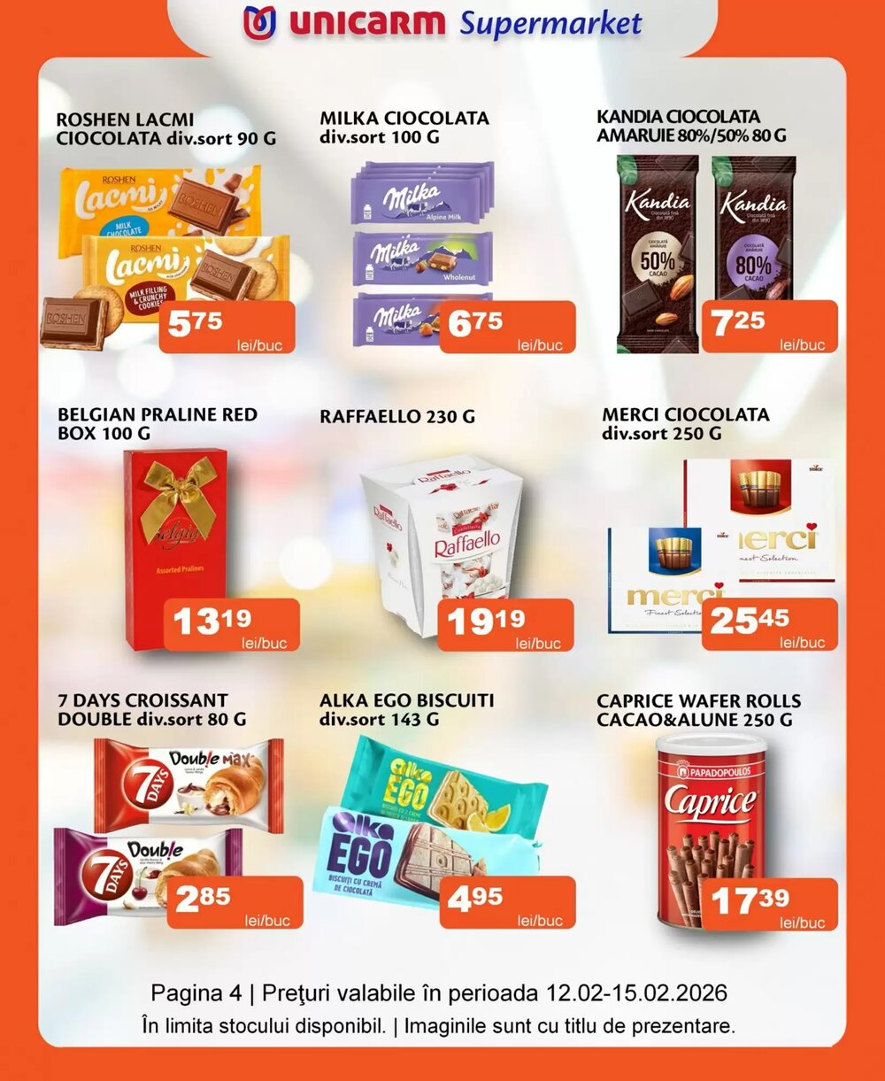 Catalogul cu oferte Unicarm valabil de la 12.02.2026 - Pagina 4.