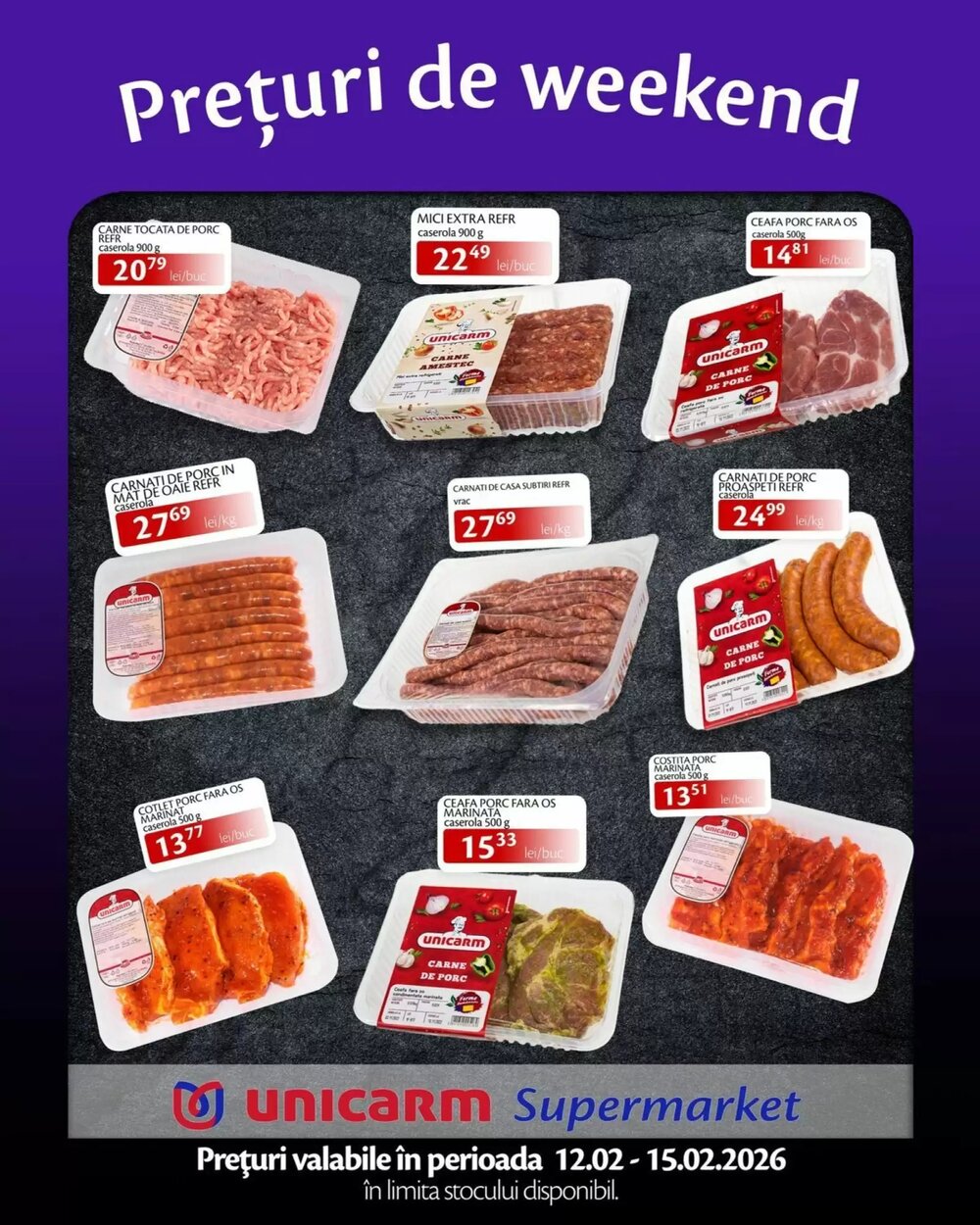 Catalogul cu oferte Unicarm valabil de la 12.02.2026 - Pagina 2.