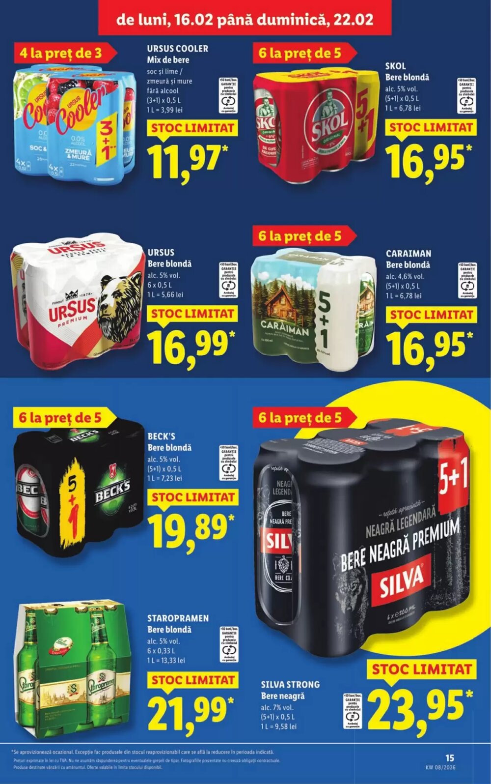 Catalogul cu oferte Lidl valabil de la 16.02.2026 - Pagina 15.