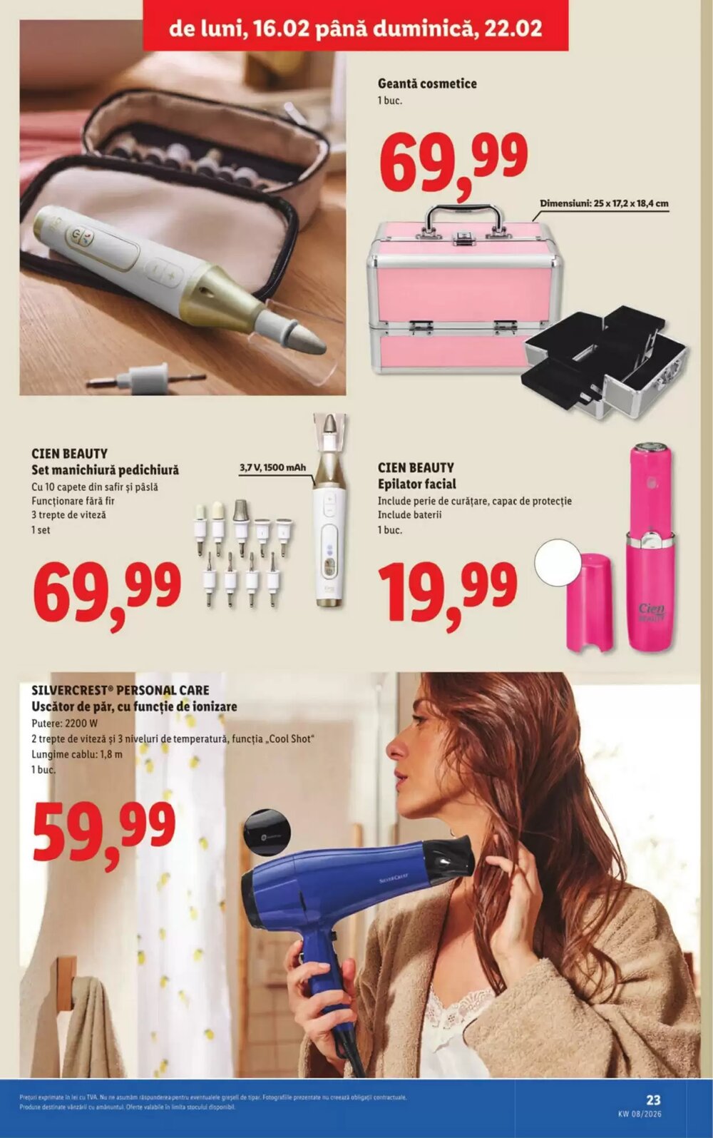 Catalogul cu oferte Lidl valabil de la 16.02.2026 - Pagina 23.