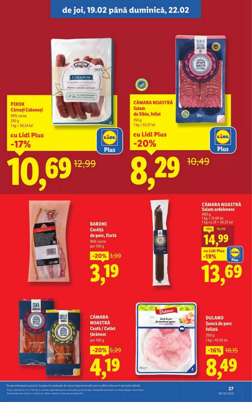 Catalogul cu oferte Lidl valabil de la 16.02.2026 - Pagina 27.