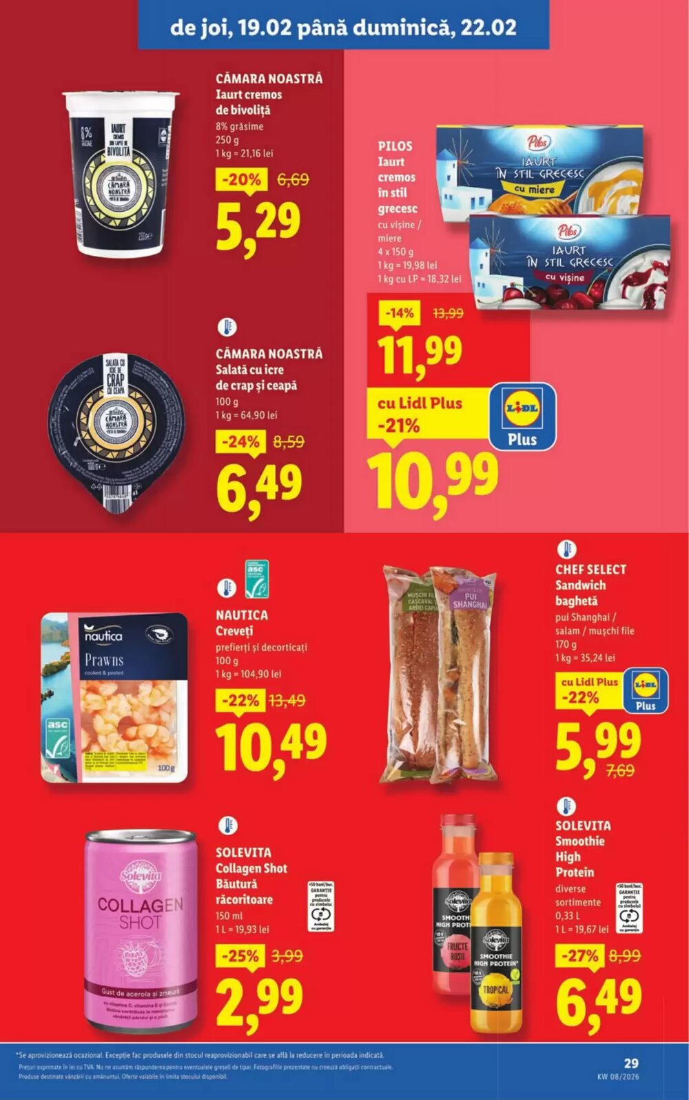 Catalogul cu oferte Lidl valabil de la 16.02.2026 - Pagina 29.