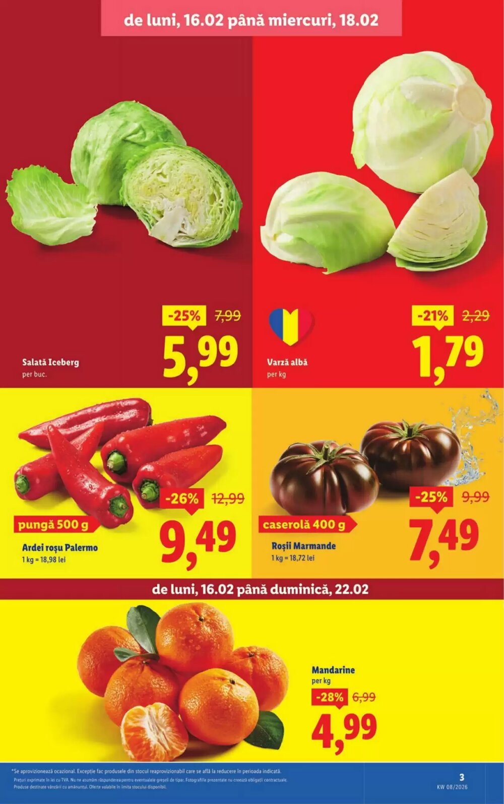 Catalogul cu oferte Lidl valabil de la 16.02.2026 - Pagina 3.