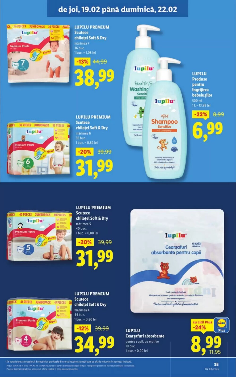 Catalogul cu oferte Lidl valabil de la 16.02.2026 - Pagina 35.