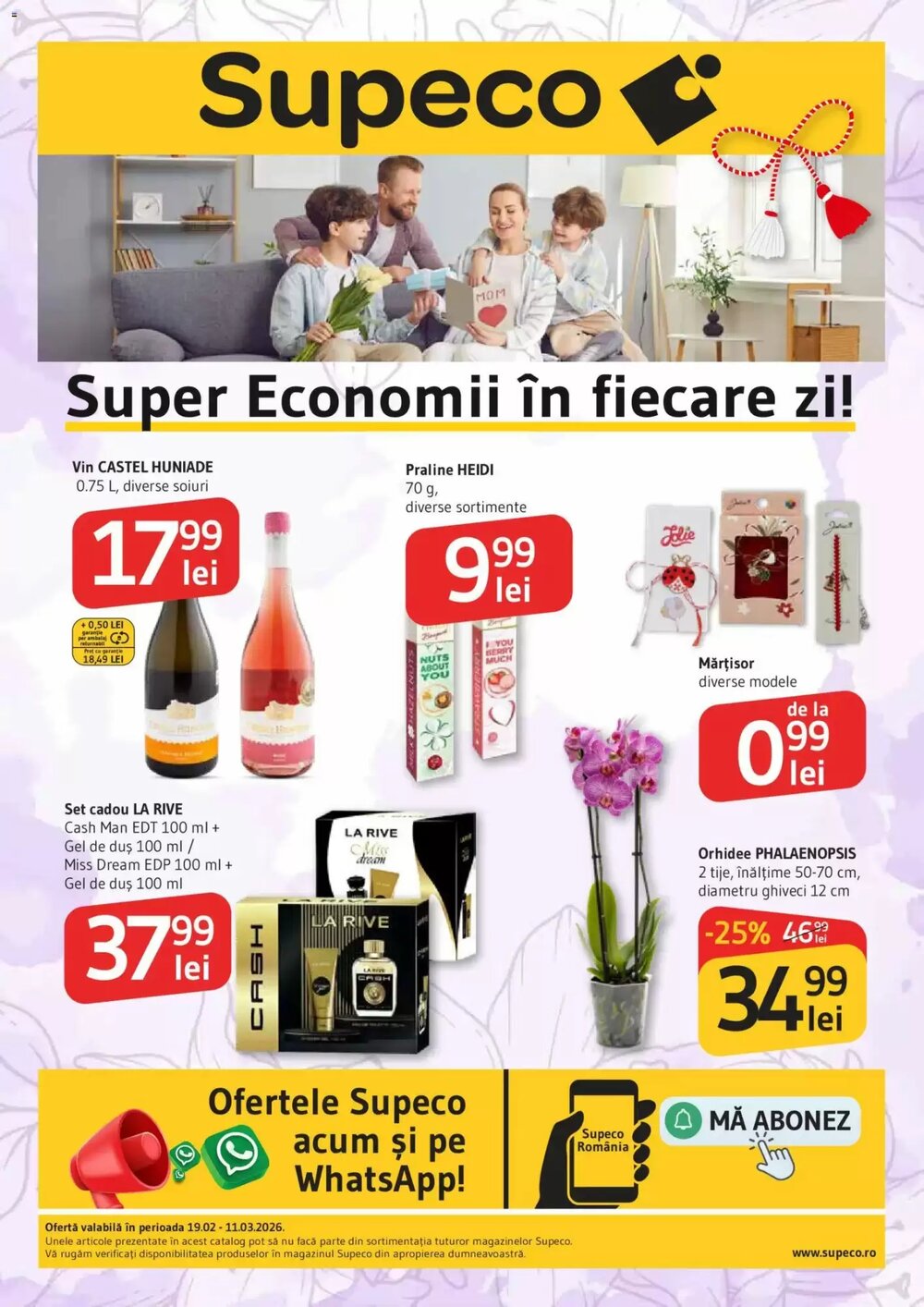 Catalogul cu oferte Supeco valabil de la 18.02.2026 - Pagina 1.