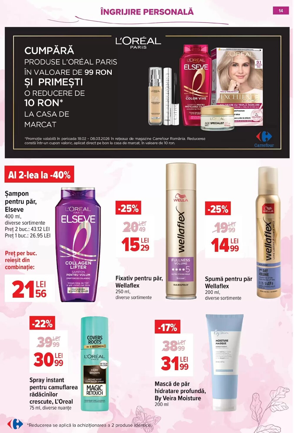 Catalogul cu oferte Carrefour valabil de la 18.02.2026 - Pagina 14.