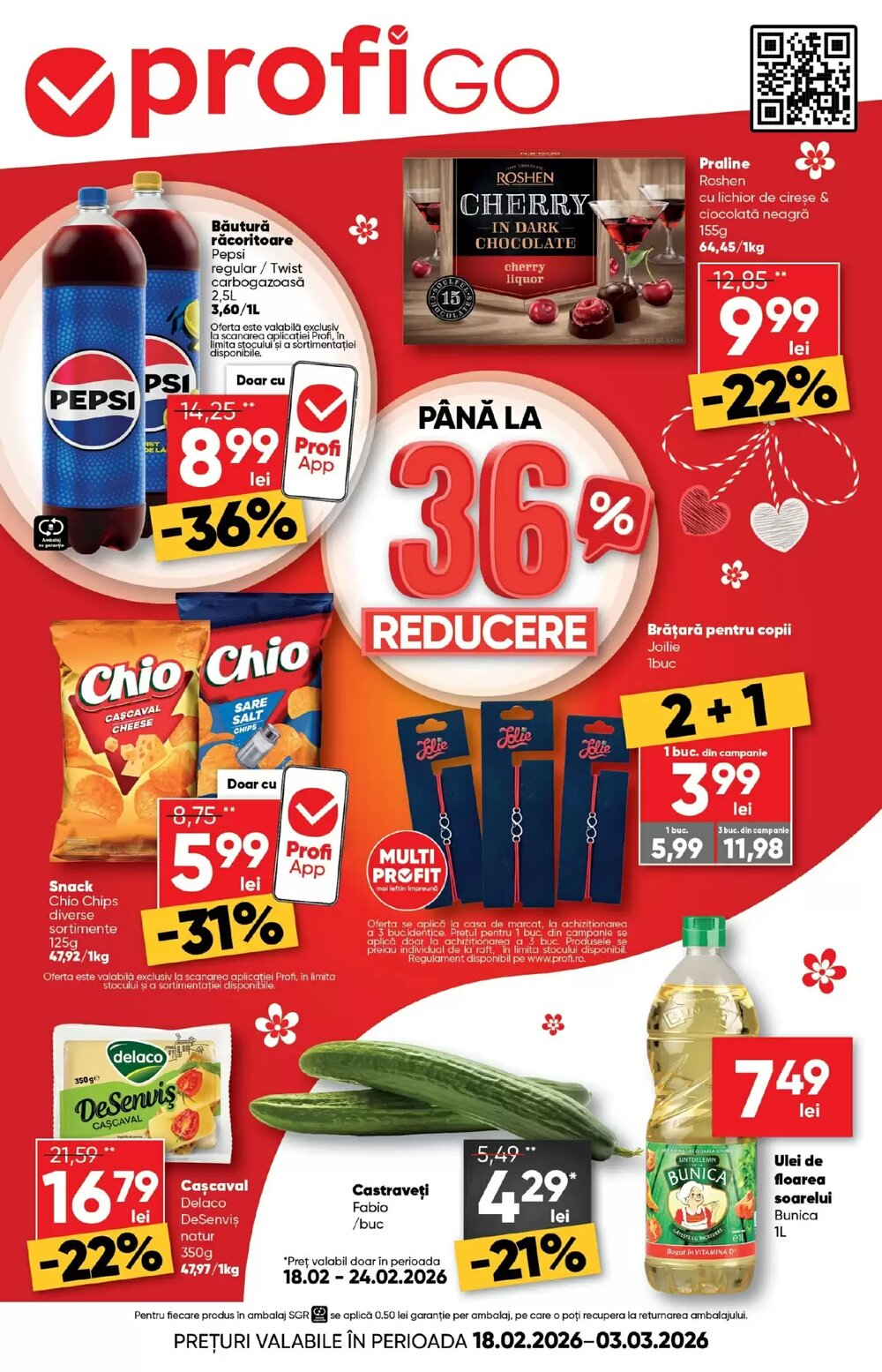 Catalogul cu oferte PROFI valabil de la 18.02.2026 - Pagina 1.