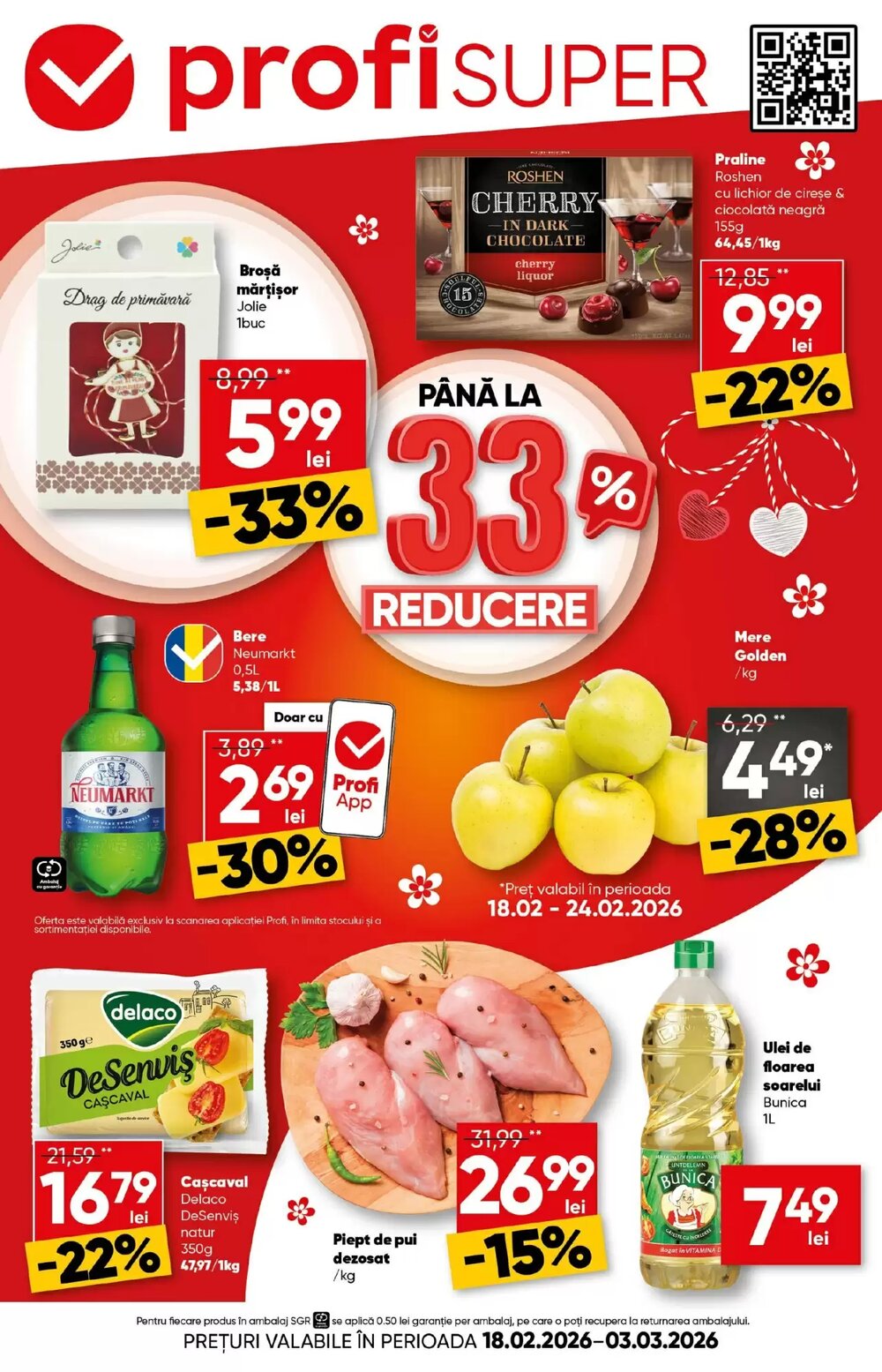Catalogul cu oferte PROFI valabil de la 18.02.2026 - Pagina 1.