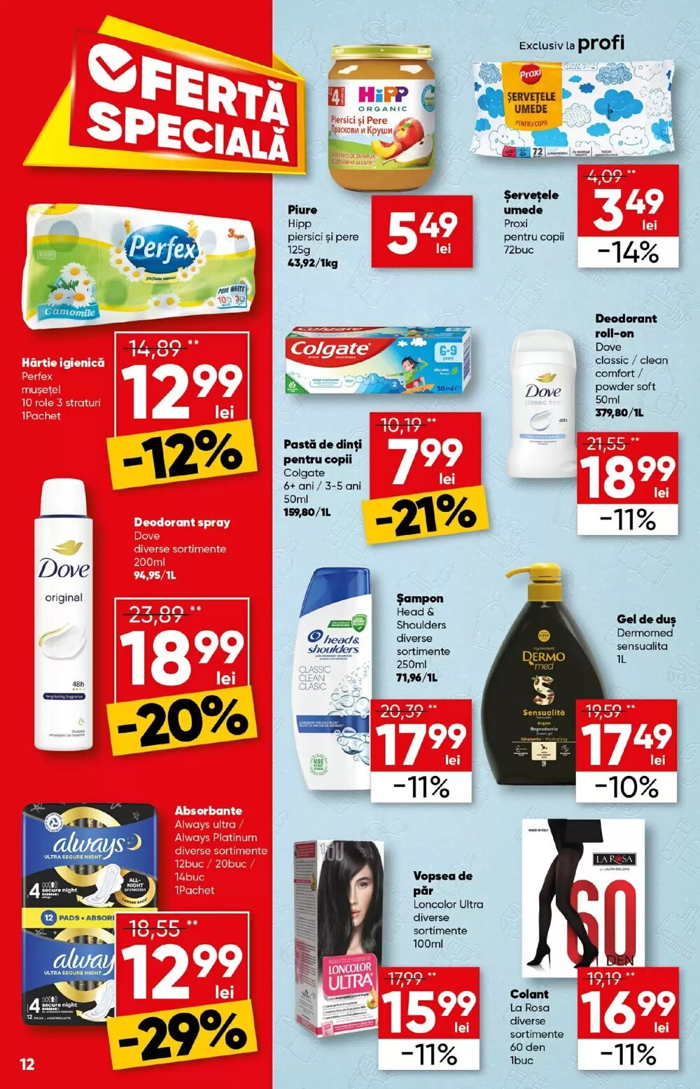 Catalogul cu oferte PROFI valabil de la 18.02.2026 - Pagina 12.