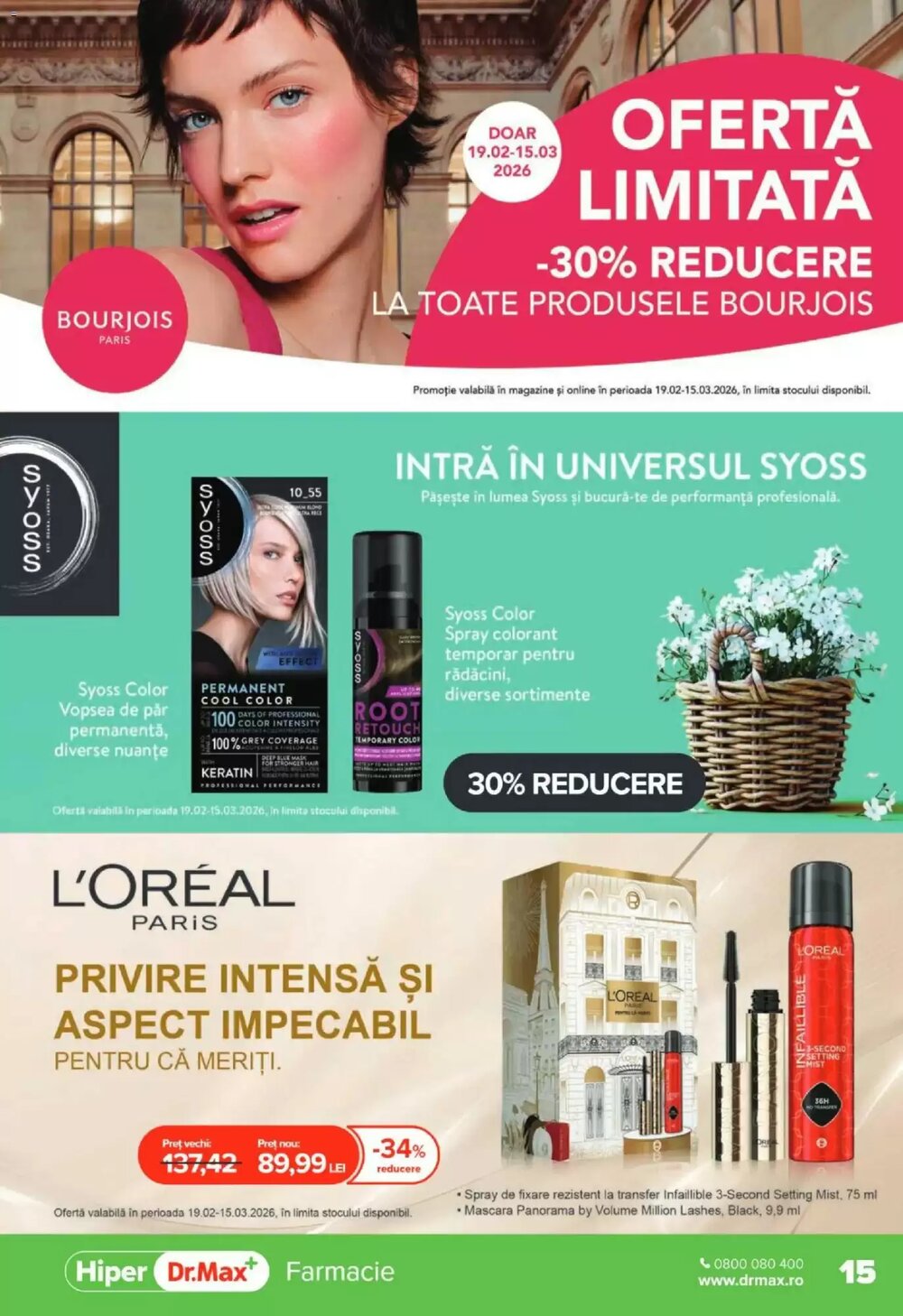 Catalogul cu oferte Dr.Max valabil de la 18.02.2026 - Pagina 15.