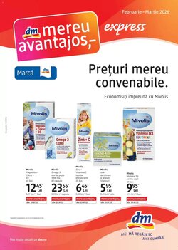 Catalogul cu oferte DM valabil de la 18.02.2026