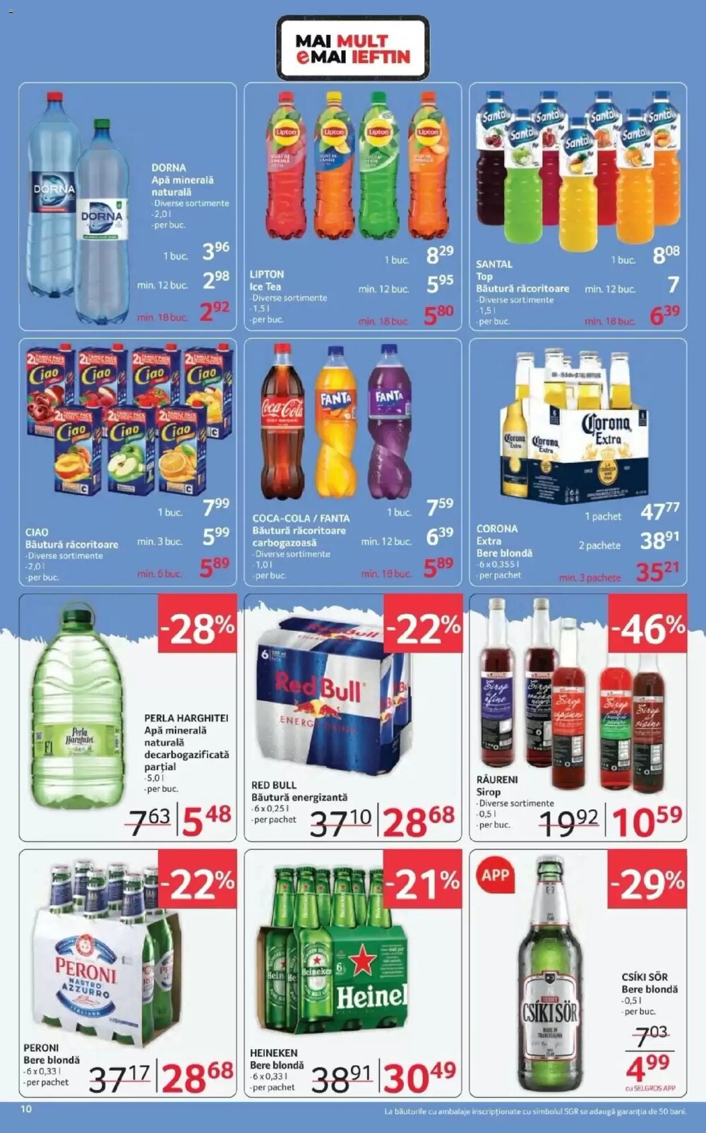 Catalogul cu oferte Selgros valabil de la 19.02.2026 - Pagina 10.