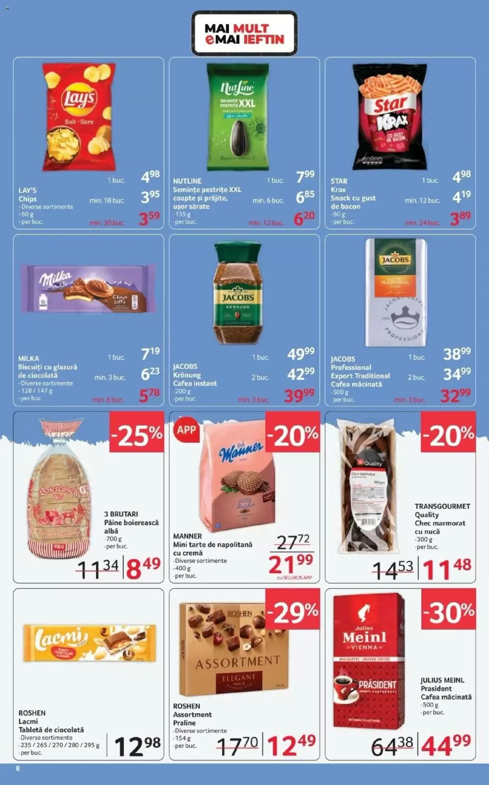 Catalogul cu oferte Selgros valabil de la 19.02.2026 - Pagina 8.