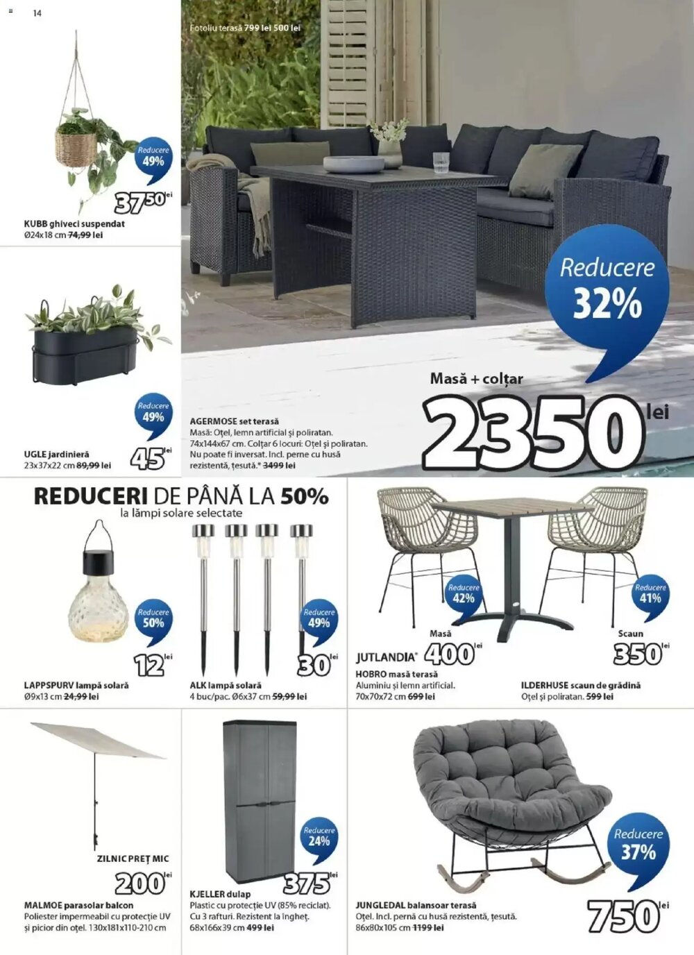 Catalogul cu oferte JYSK valabil de la 22.02.2026 - Pagina 14.