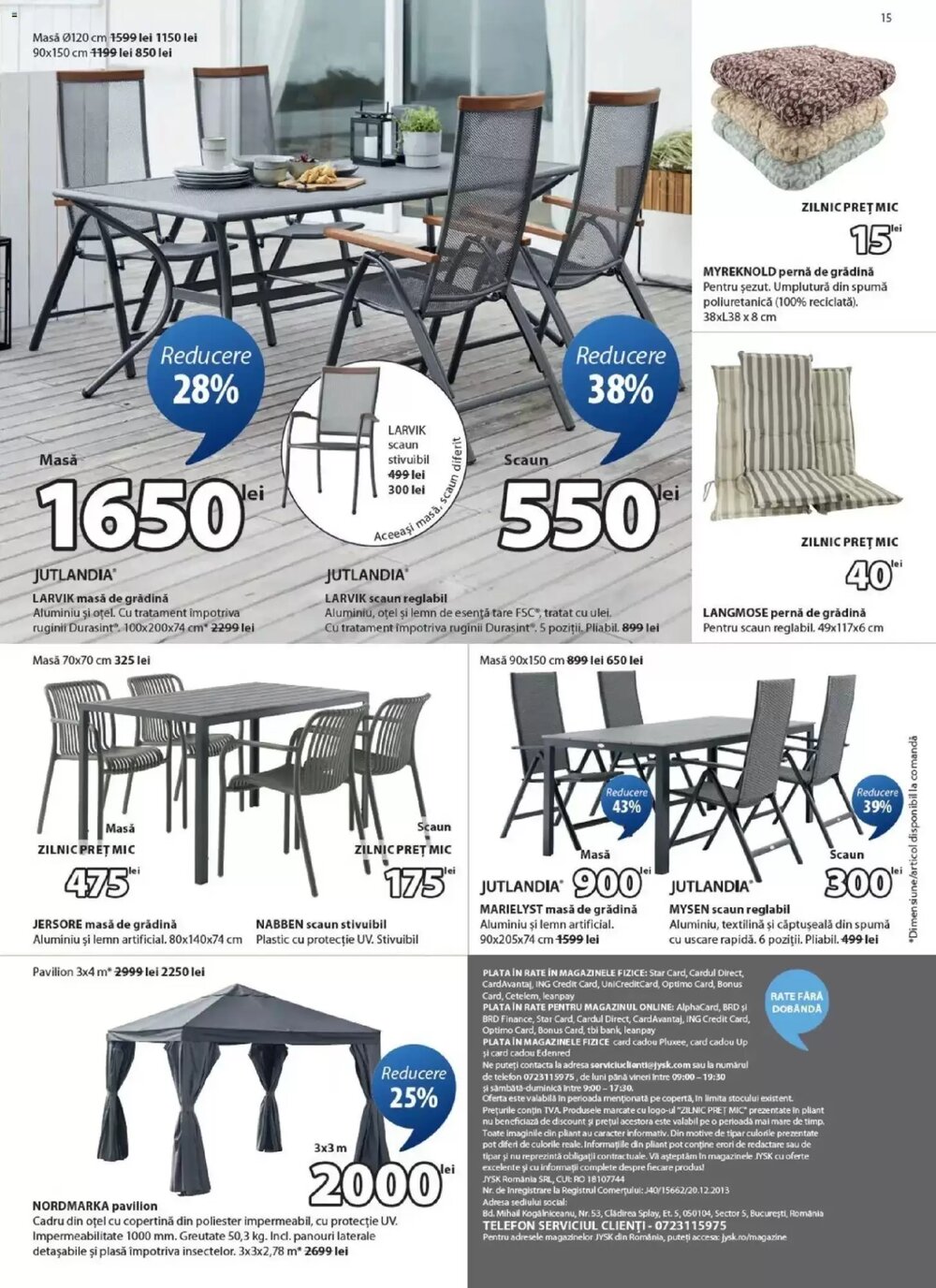 Catalogul cu oferte JYSK valabil de la 22.02.2026 - Pagina 15.