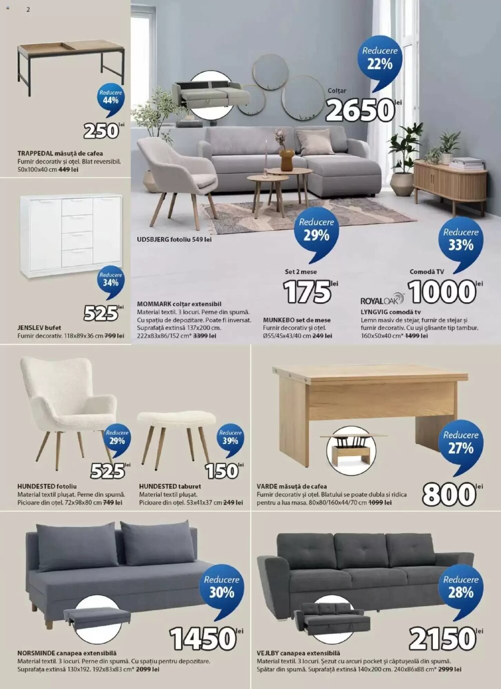 Catalogul cu oferte JYSK valabil de la 22.02.2026 - Pagina 2.