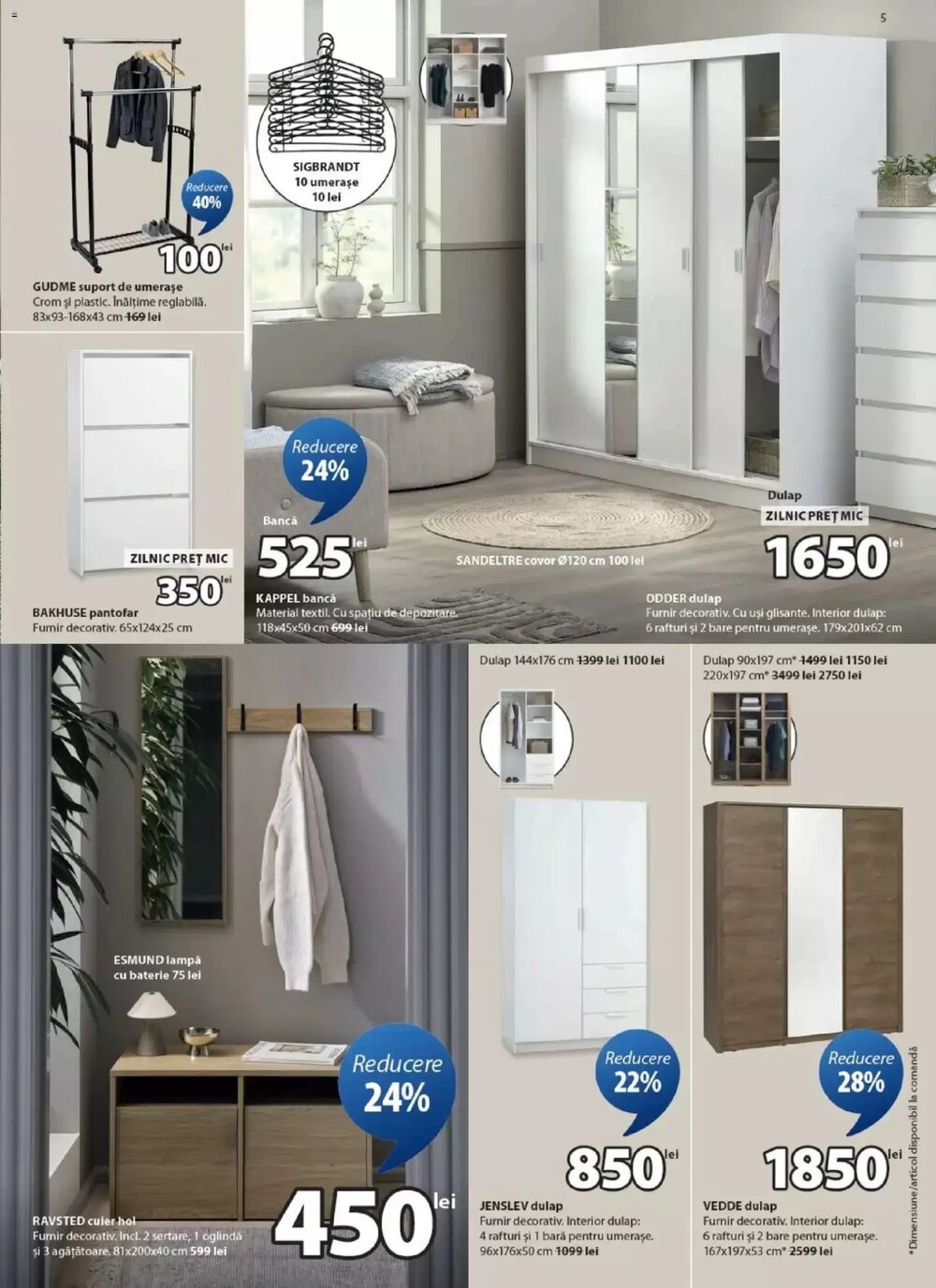 Catalogul cu oferte JYSK valabil de la 22.02.2026 - Pagina 5.