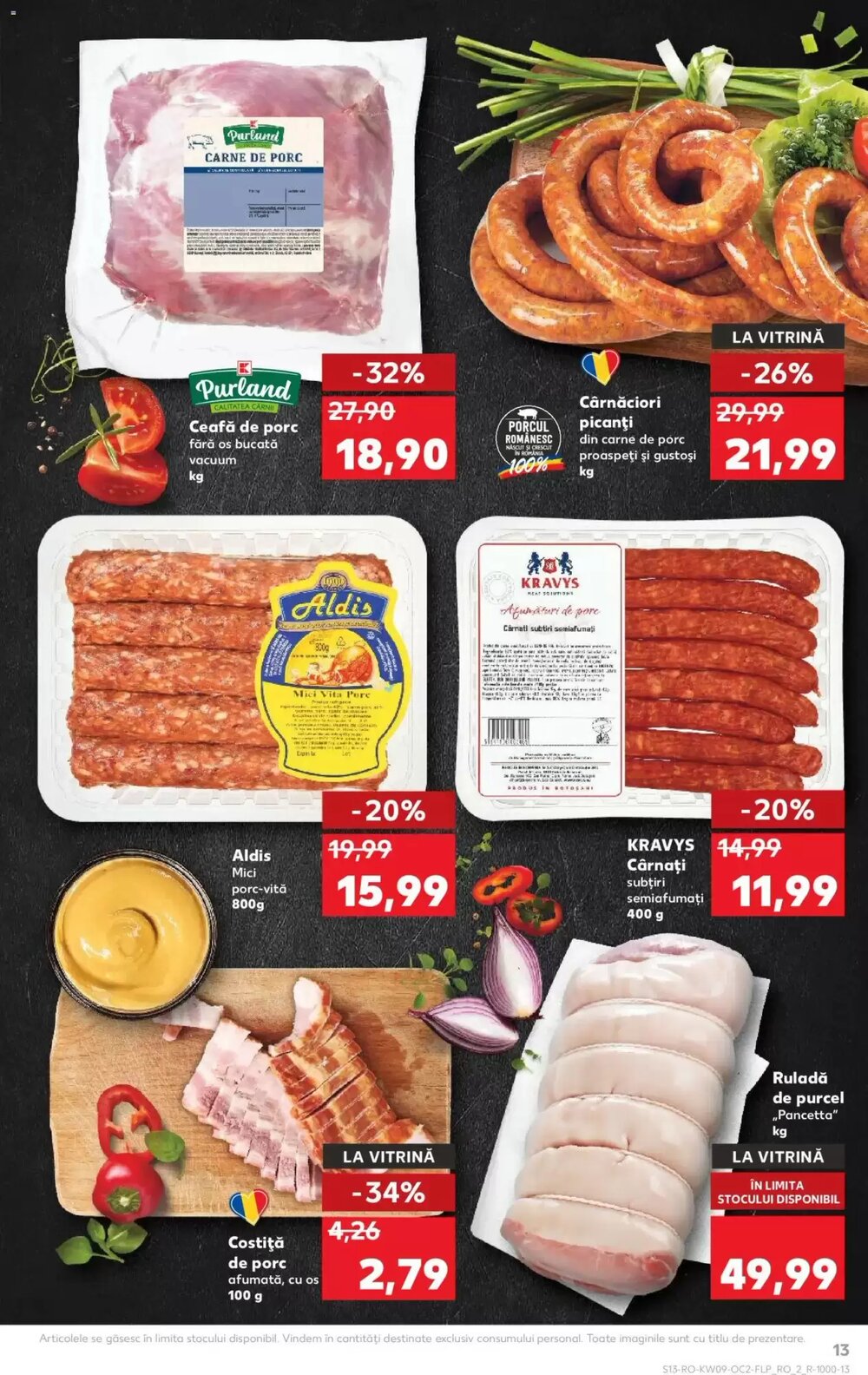 Catalogul cu oferte Kaufland valabil de la 25.02.2026 - Pagina 13.