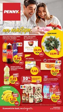 Catalogul cu oferte Penny valabil de la 25.02.2026
