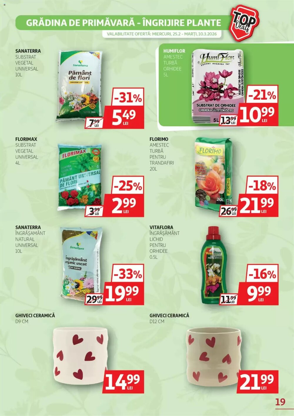 Catalogul cu oferte Auchan valabil de la 25.02.2026 - Pagina 19.