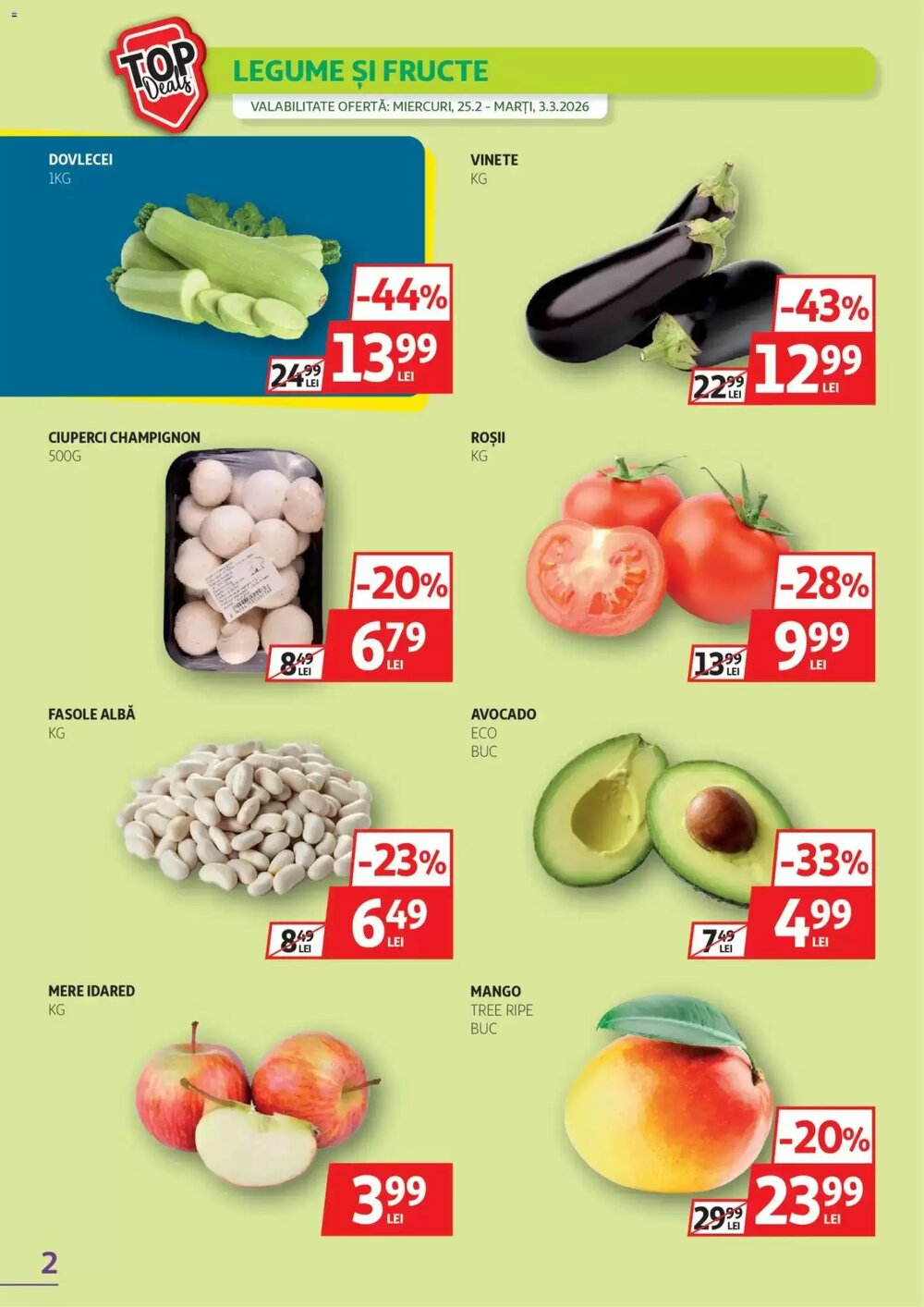 Catalogul cu oferte Auchan valabil de la 25.02.2026 - Pagina 2.