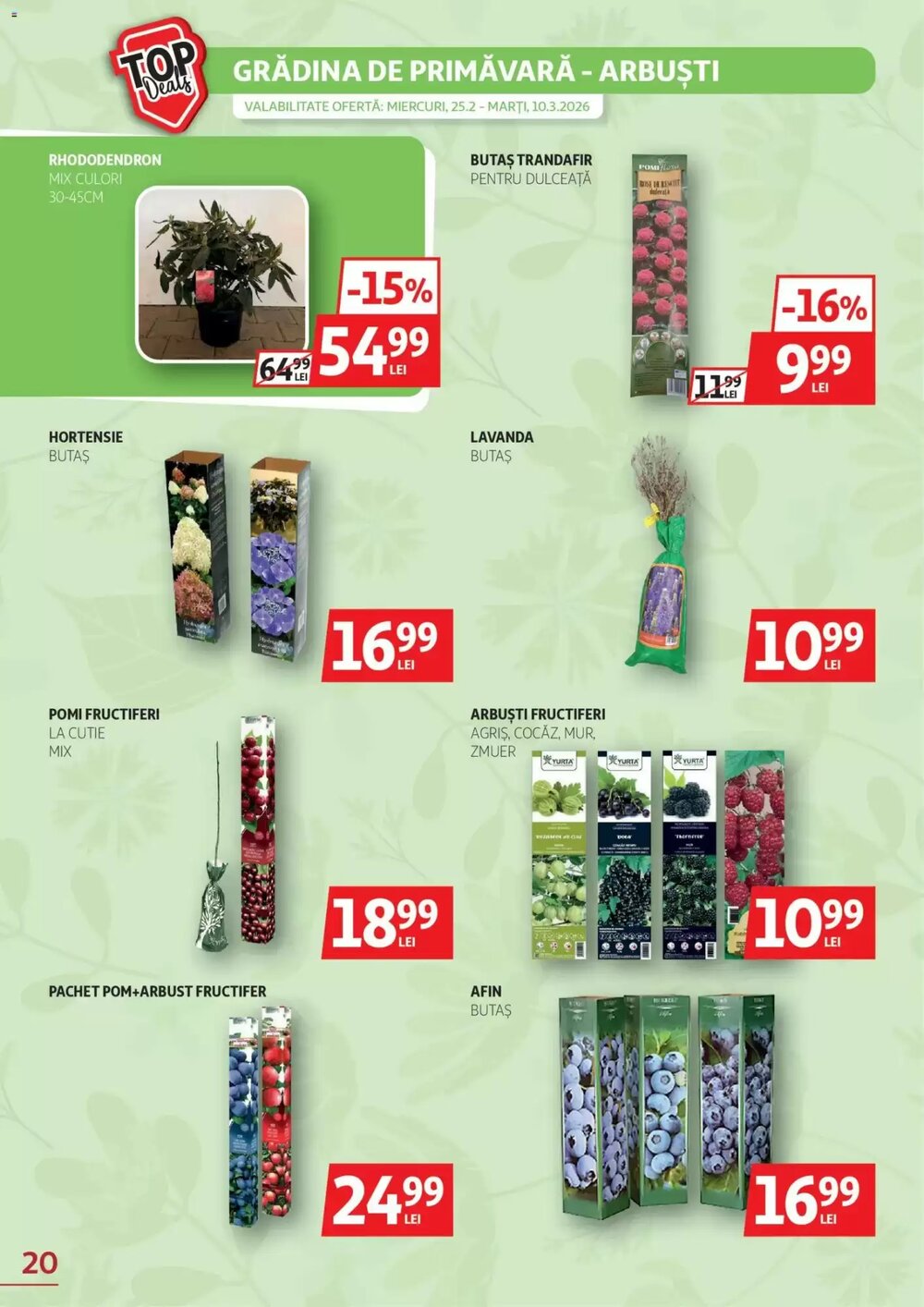 Catalogul cu oferte Auchan valabil de la 25.02.2026 - Pagina 20.