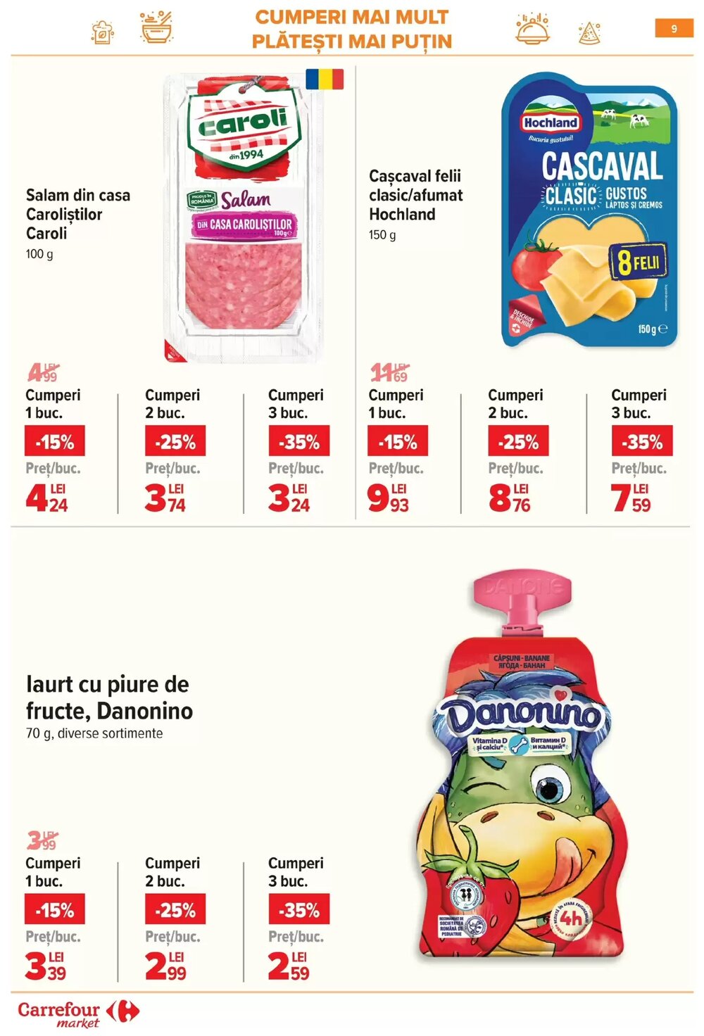 Catalogul cu oferte Carrefour Market valabil de la 25.02.2026 - Pagina 10.