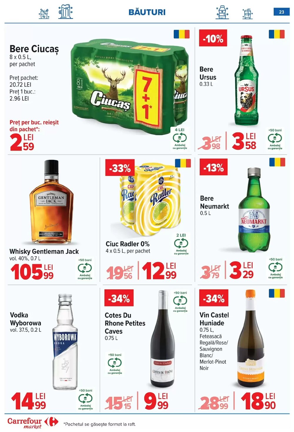 Catalogul cu oferte Carrefour Market valabil de la 25.02.2026 - Pagina 24.