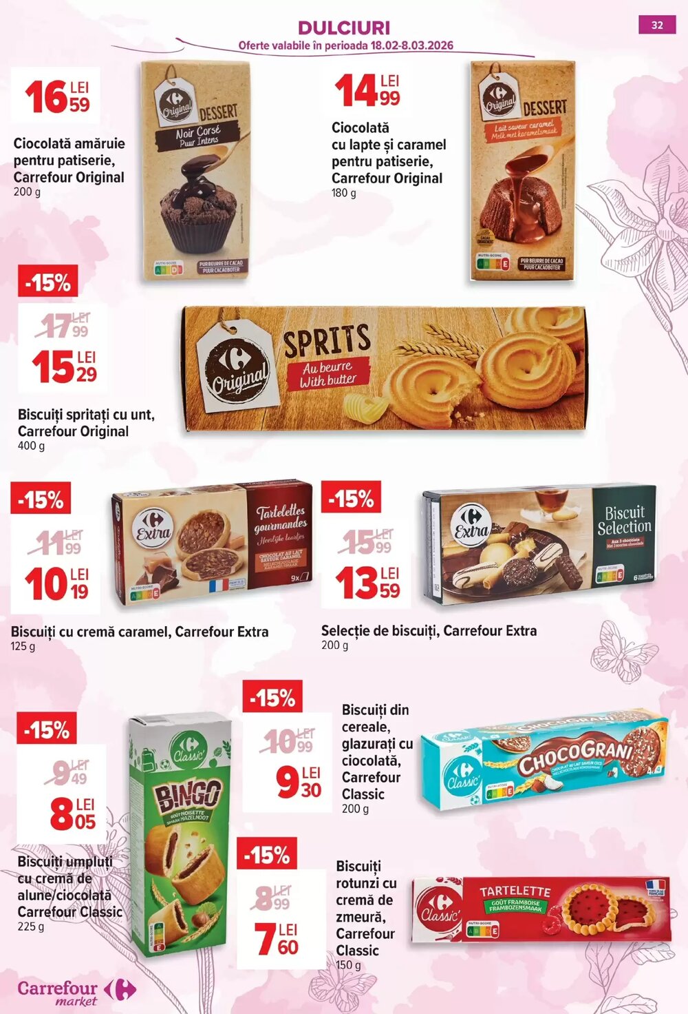 Catalogul cu oferte Carrefour Market valabil de la 25.02.2026 - Pagina 34.