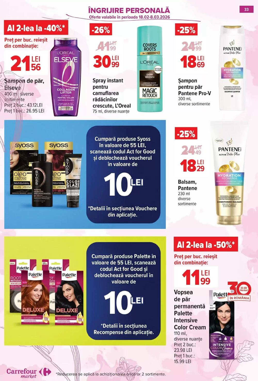 Catalogul cu oferte Carrefour Market valabil de la 25.02.2026 - Pagina 35.