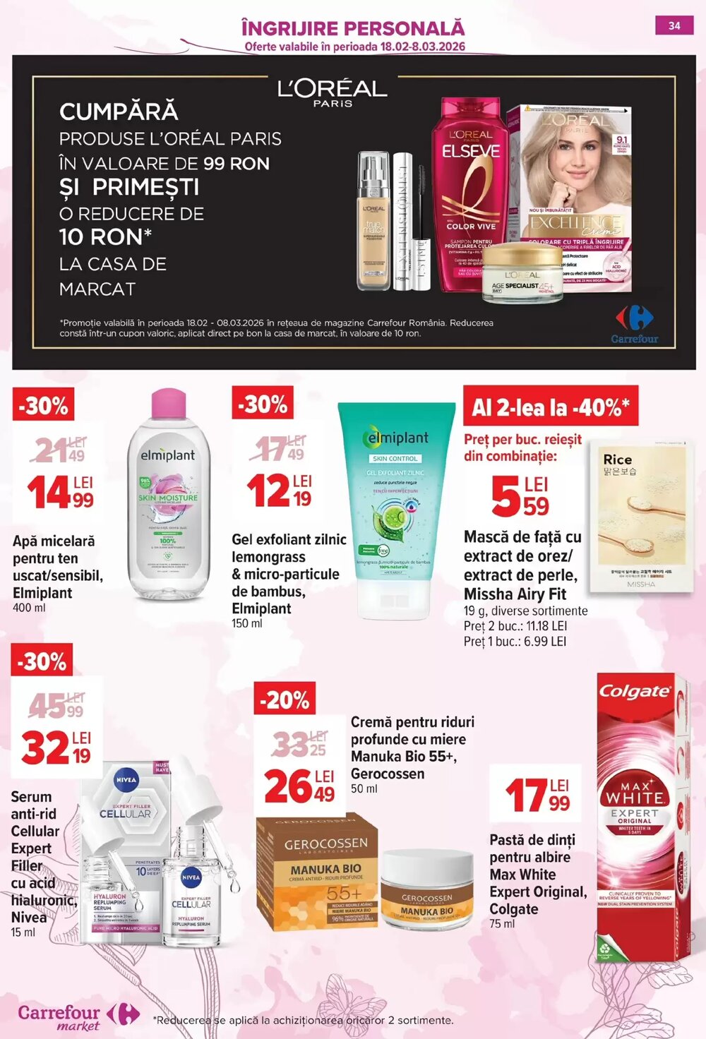 Catalogul cu oferte Carrefour Market valabil de la 25.02.2026 - Pagina 36.