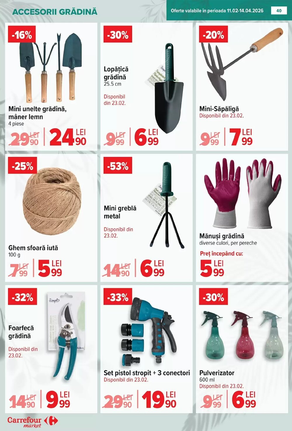 Catalogul cu oferte Carrefour Market valabil de la 25.02.2026 - Pagina 42.
