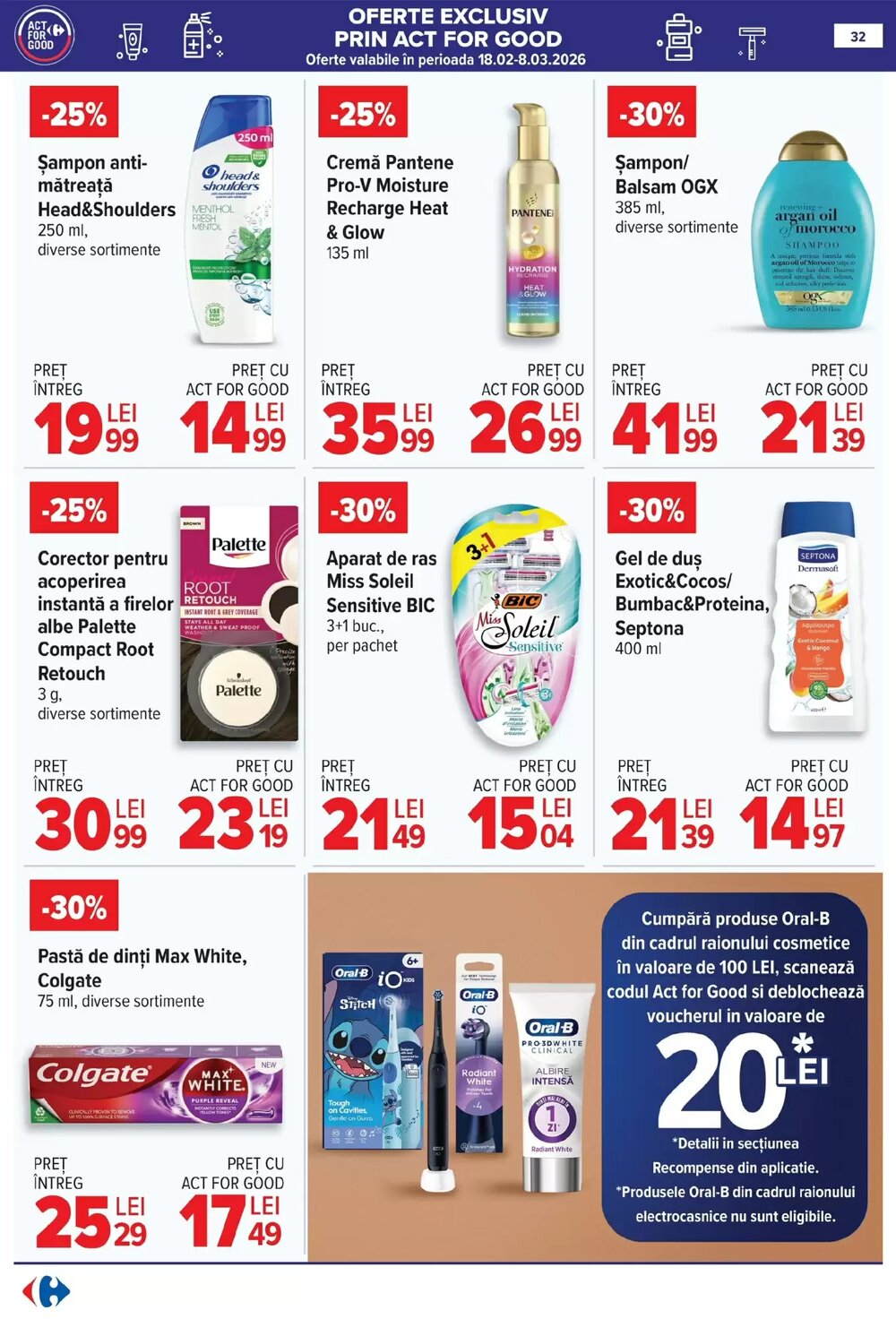 Catalogul cu oferte Carrefour valabil de la 25.02.2026 - Pagina 34.