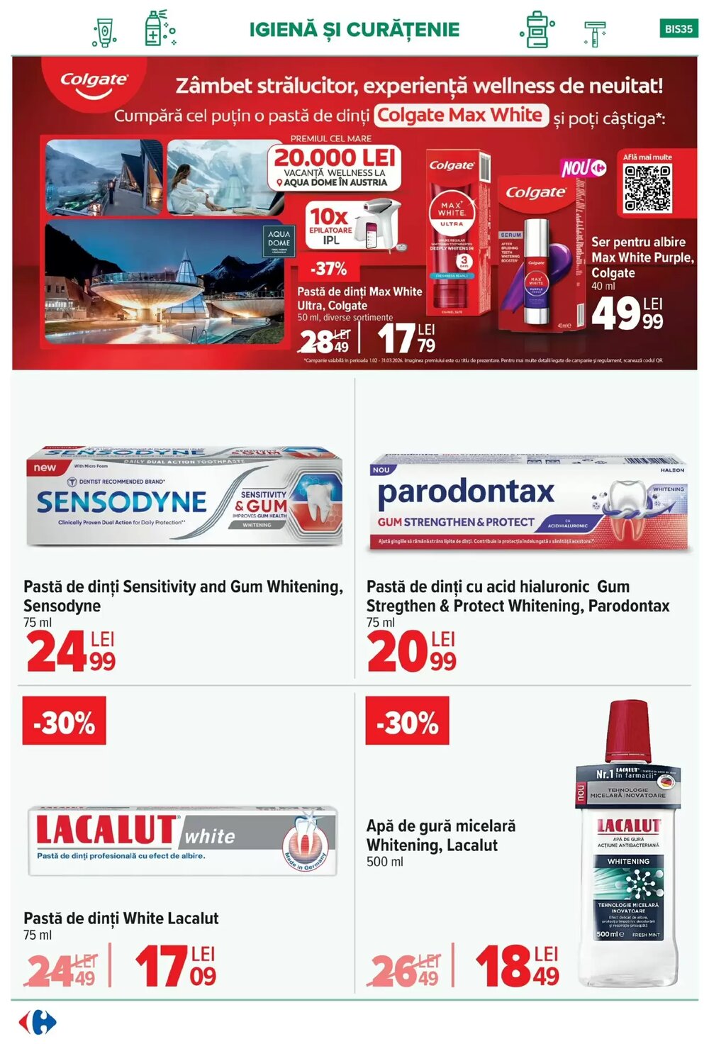 Catalogul cu oferte Carrefour valabil de la 25.02.2026 - Pagina 38.