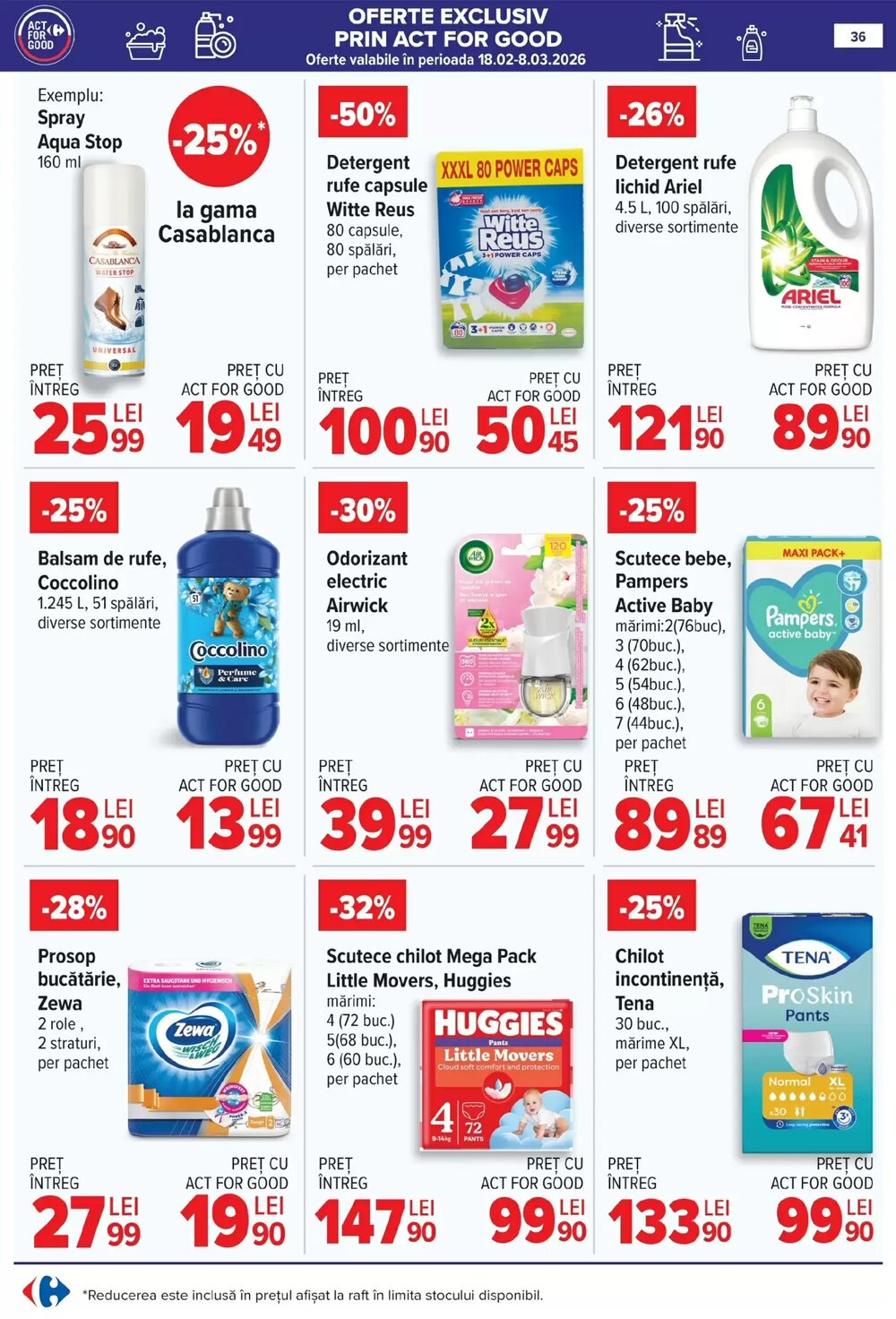 Catalogul cu oferte Carrefour valabil de la 25.02.2026 - Pagina 39.