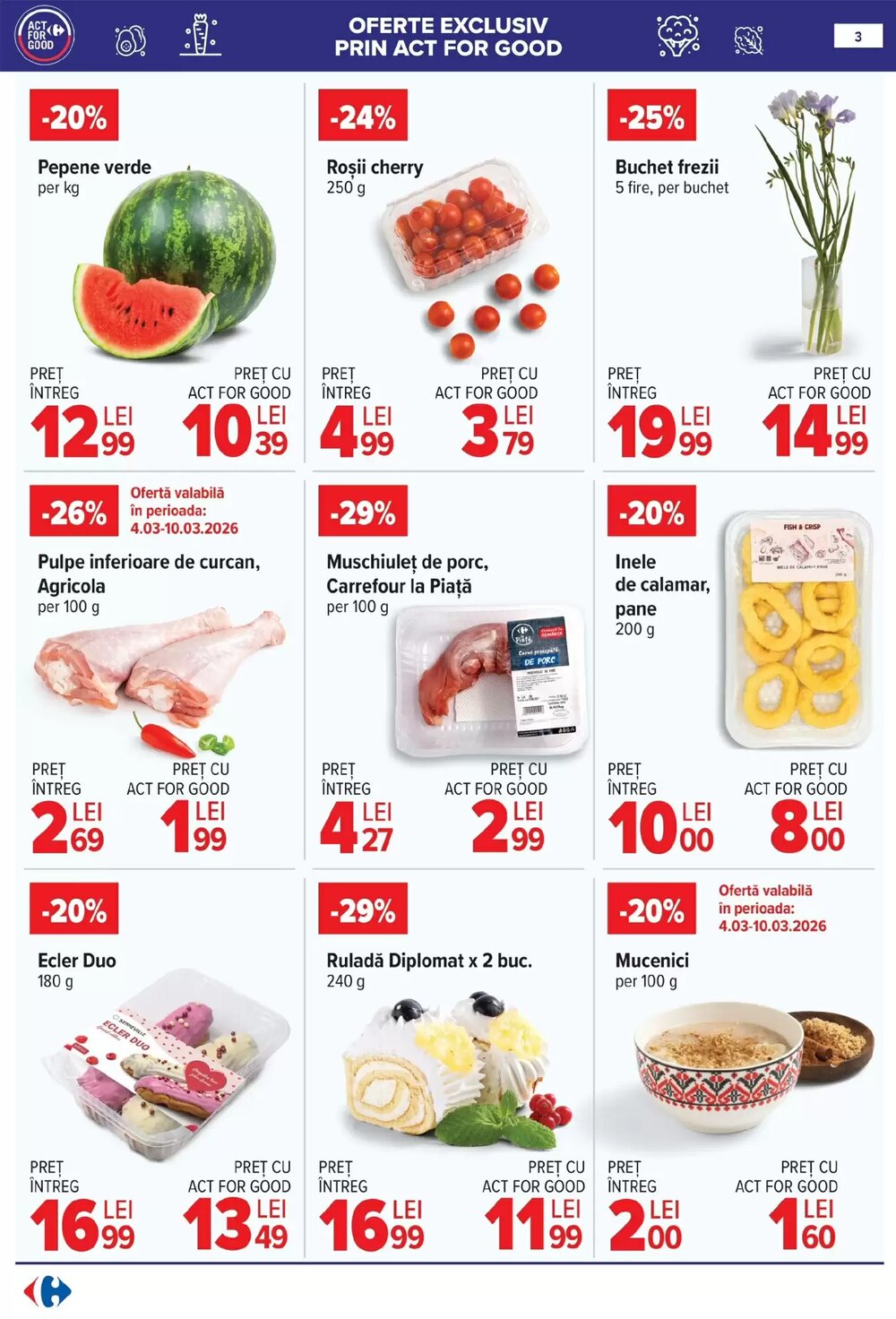 Catalogul cu oferte Carrefour valabil de la 25.02.2026 - Pagina 4.