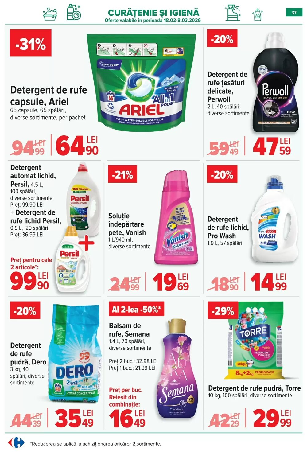 Catalogul cu oferte Carrefour valabil de la 25.02.2026 - Pagina 40.