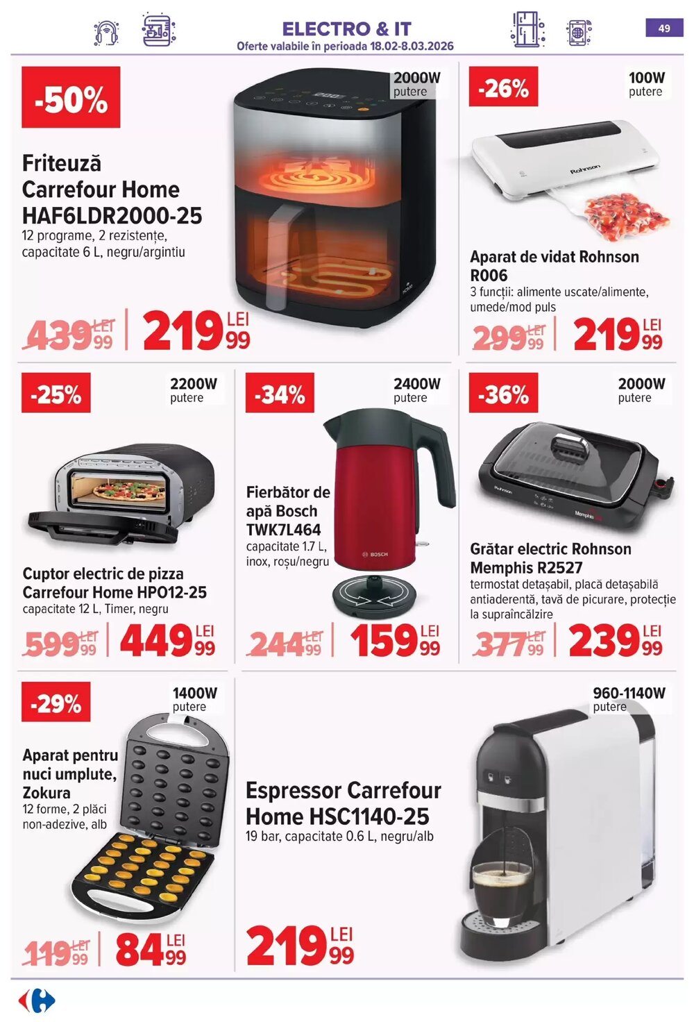 Catalogul cu oferte Carrefour valabil de la 25.02.2026 - Pagina 52.