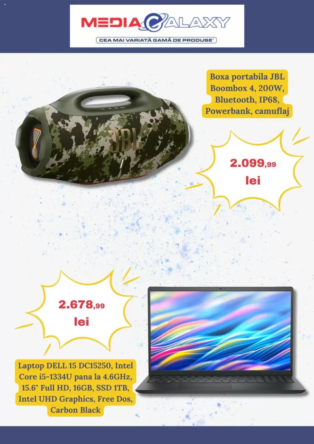 Catalogul cu oferte Media Galaxy valabil de la 25.02.2026 - Pagina 2.