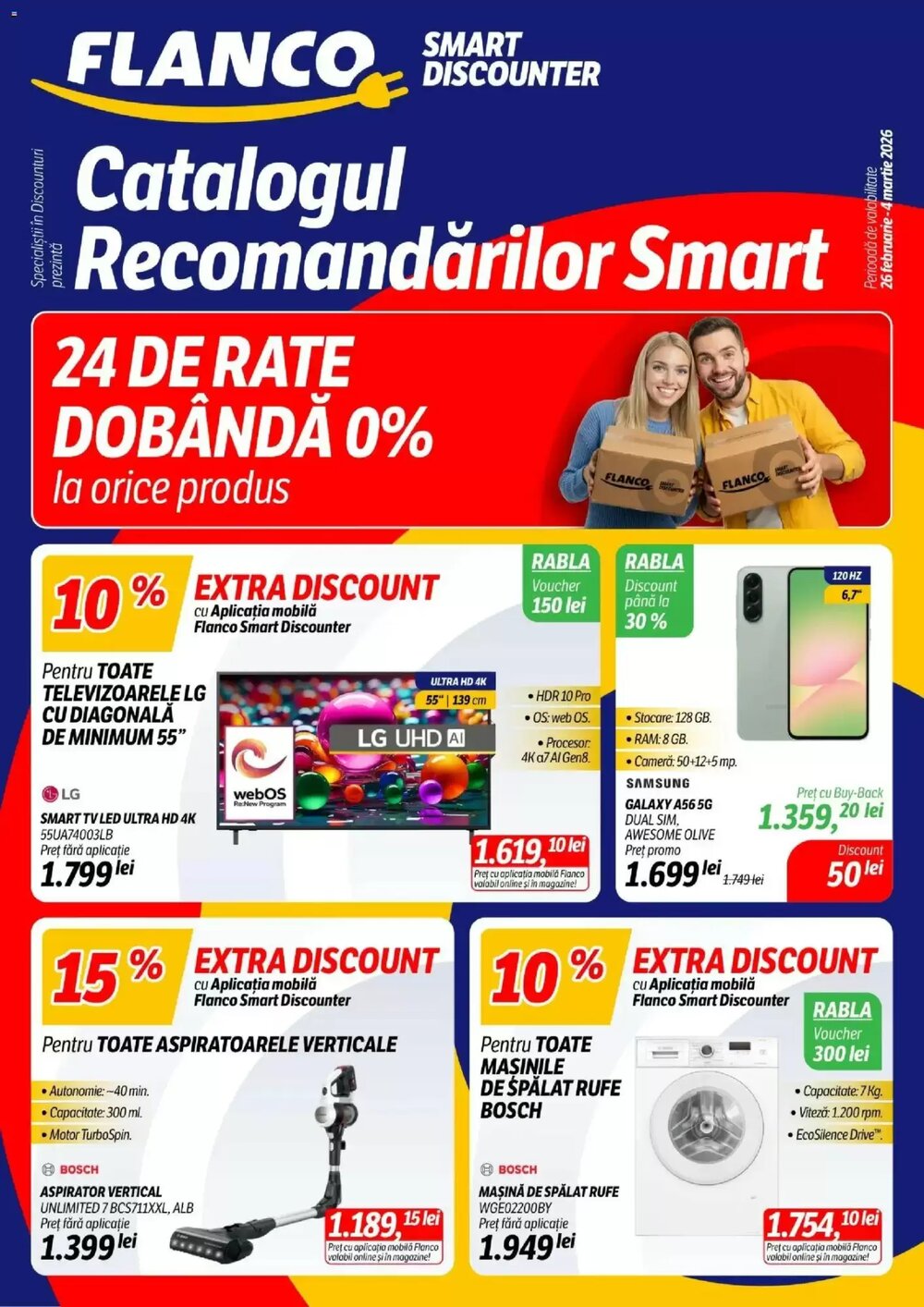 Catalogul cu oferte Flanco valabil de la 25.02.2026 - Pagina 1.