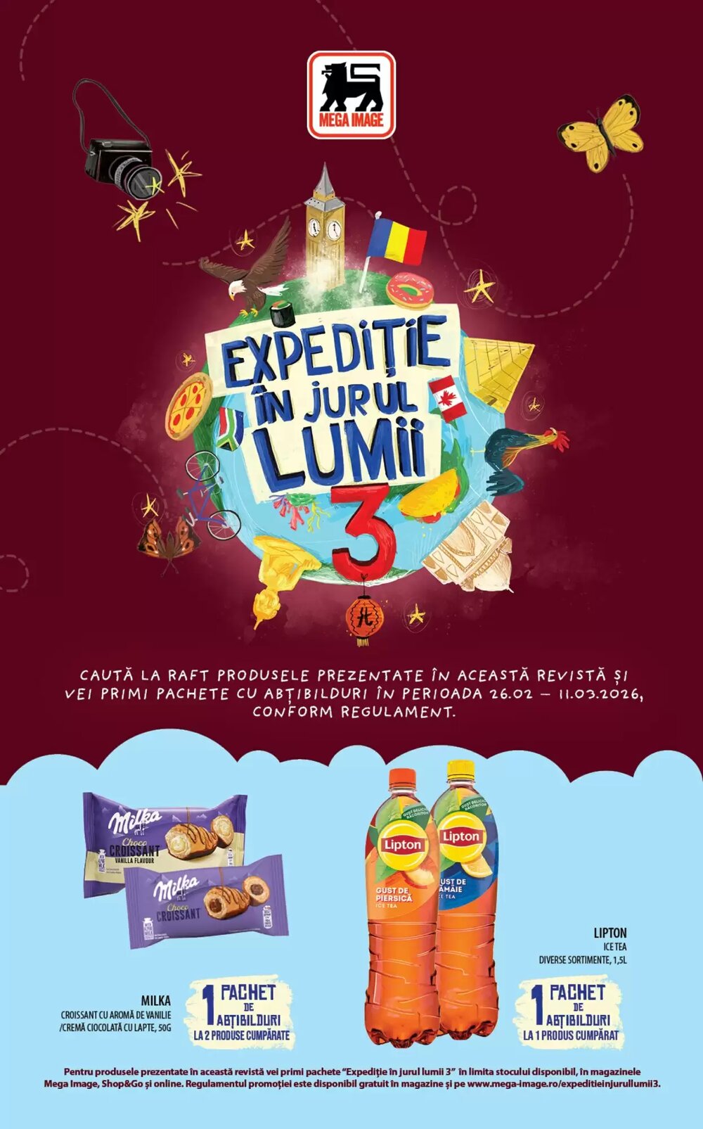 Catalogul cu oferte Mega Image valabil de la 26.02.2026 - Pagina 1.