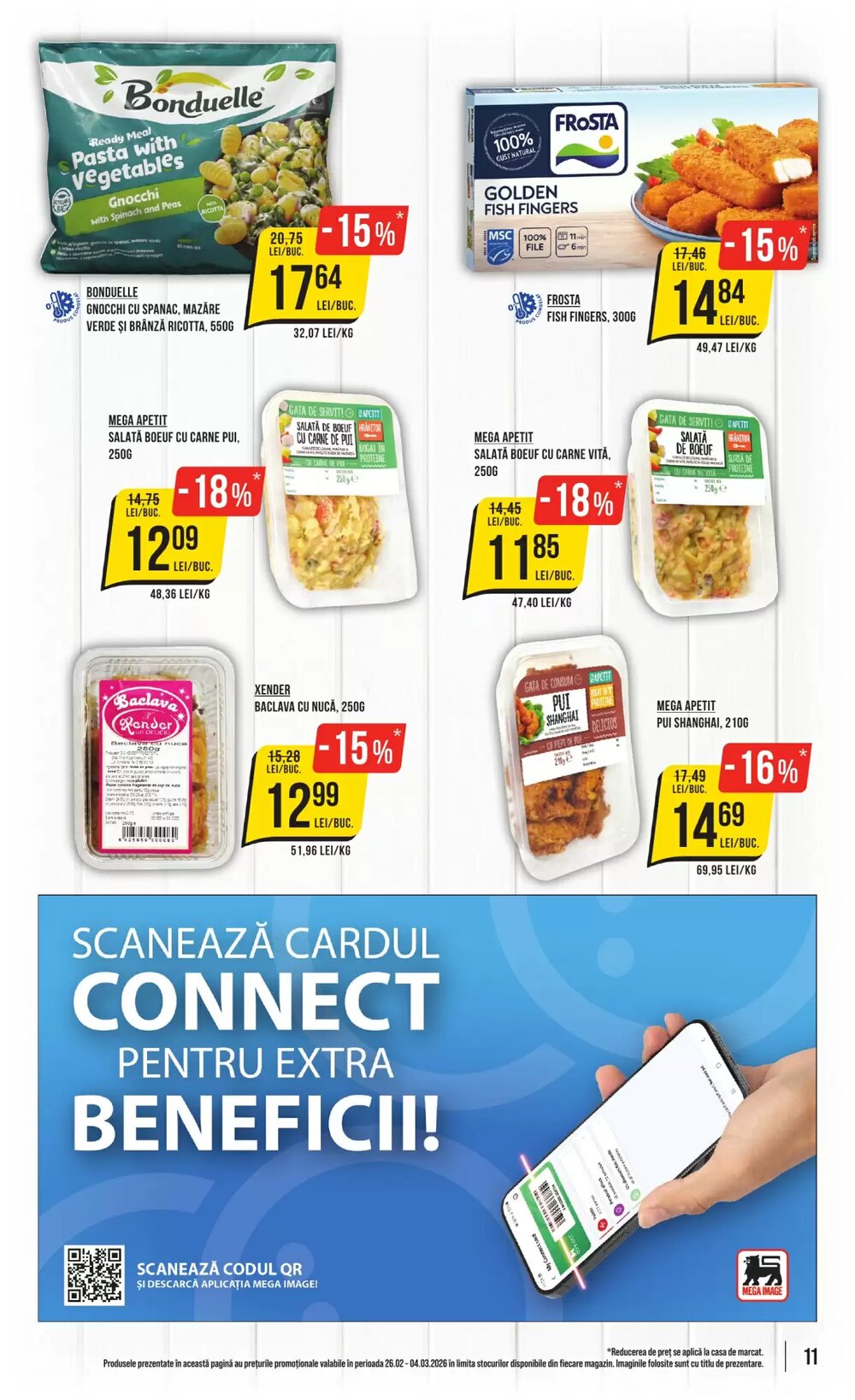Catalogul cu oferte Mega Image valabil de la 26.02.2026 - Pagina 11.