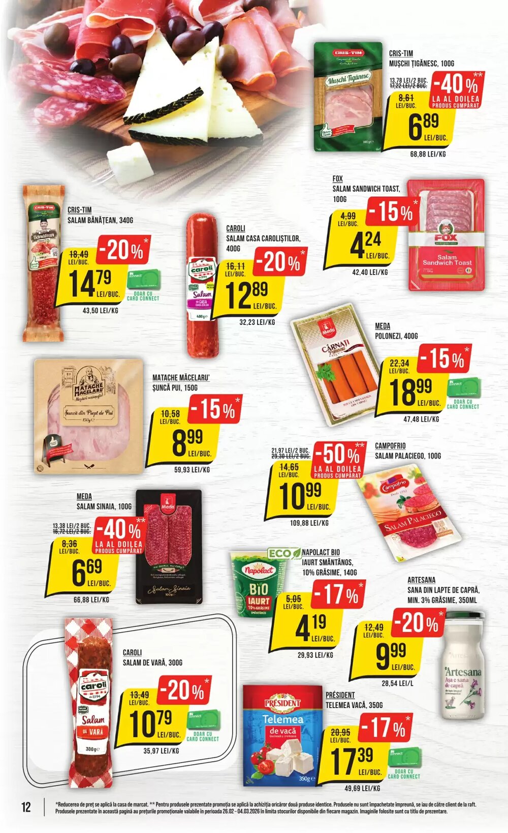 Catalogul cu oferte Mega Image valabil de la 26.02.2026 - Pagina 12.