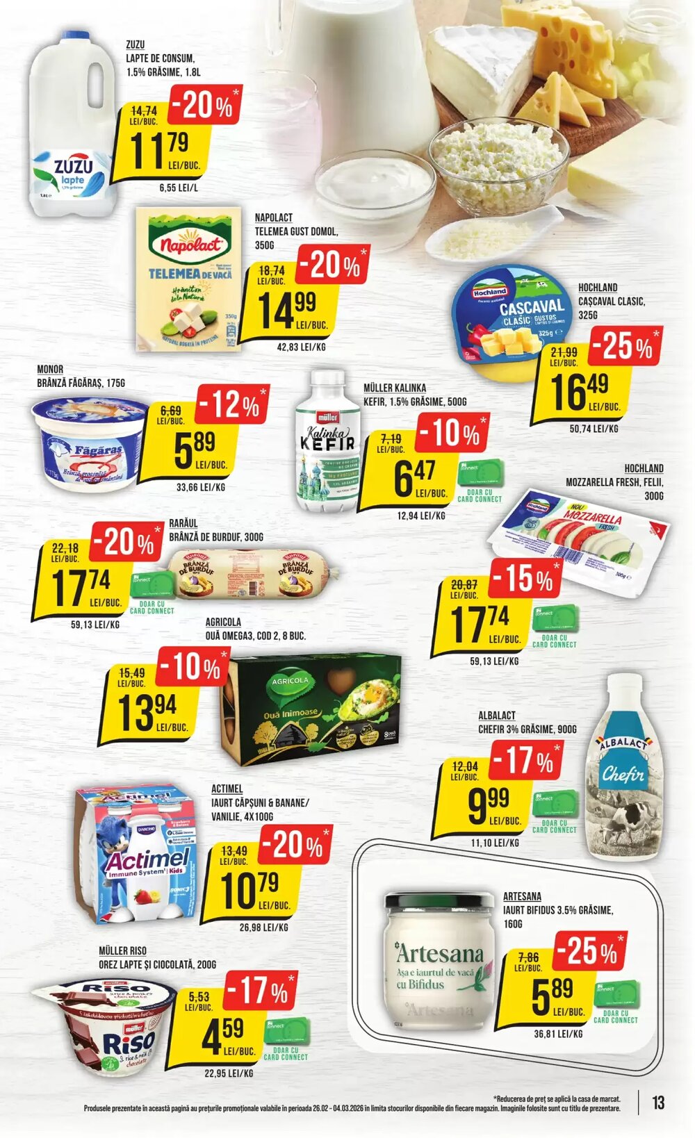 Catalogul cu oferte Mega Image valabil de la 26.02.2026 - Pagina 13.
